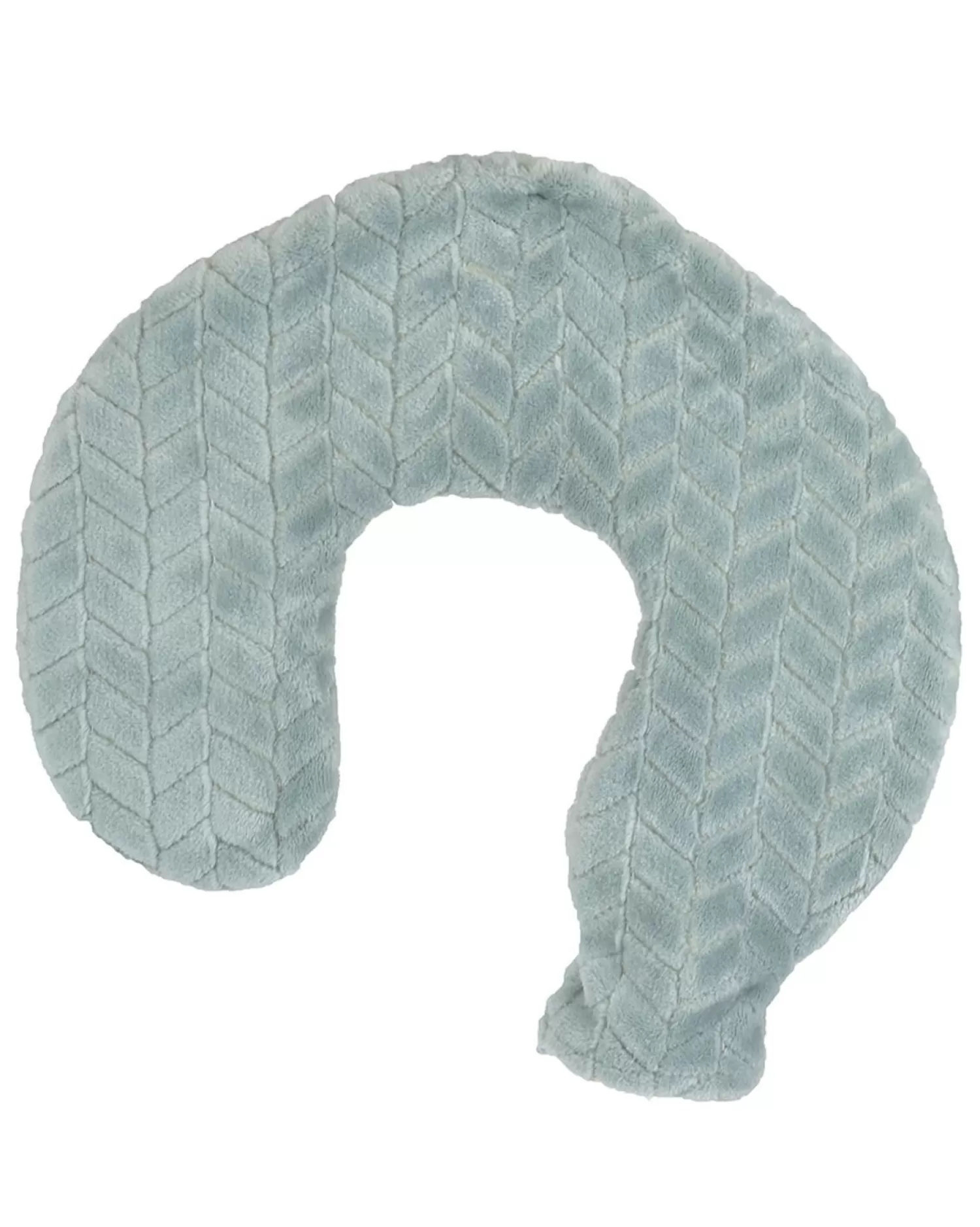 * Grey Chevron U-Shaped Neck Hot Water Bottle