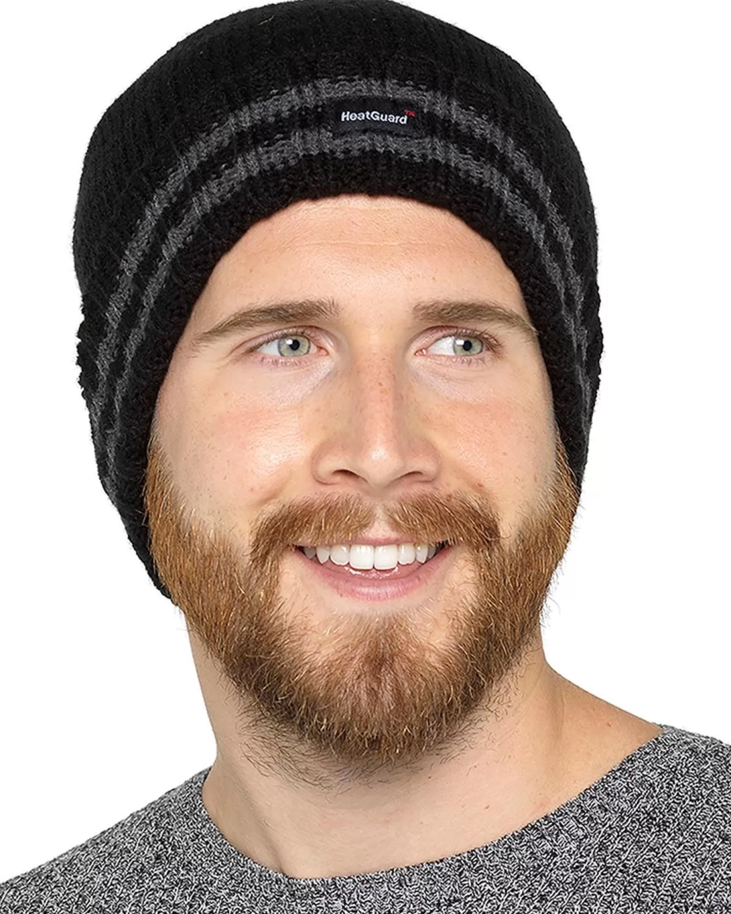 Men Tom Franks Heatguard Thinsulate Lined Hat - Black