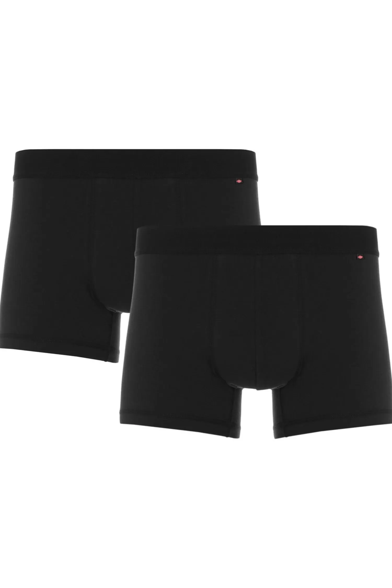 Men HJ Hall 2 Pack Mens Cotton Stretch Trunks - Black