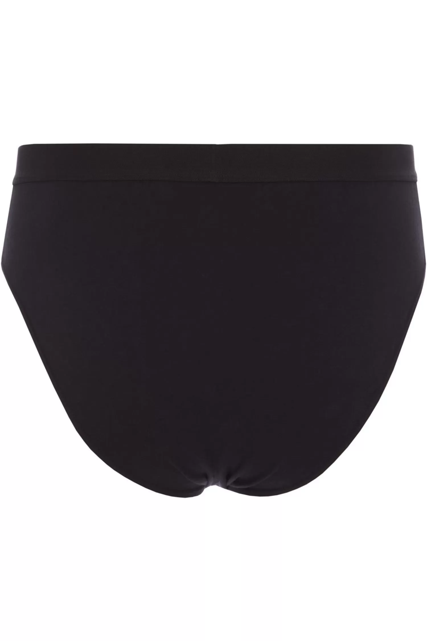Men HJ Hall 3 Pack Mens Cotton Stretch Slip Briefs - Black