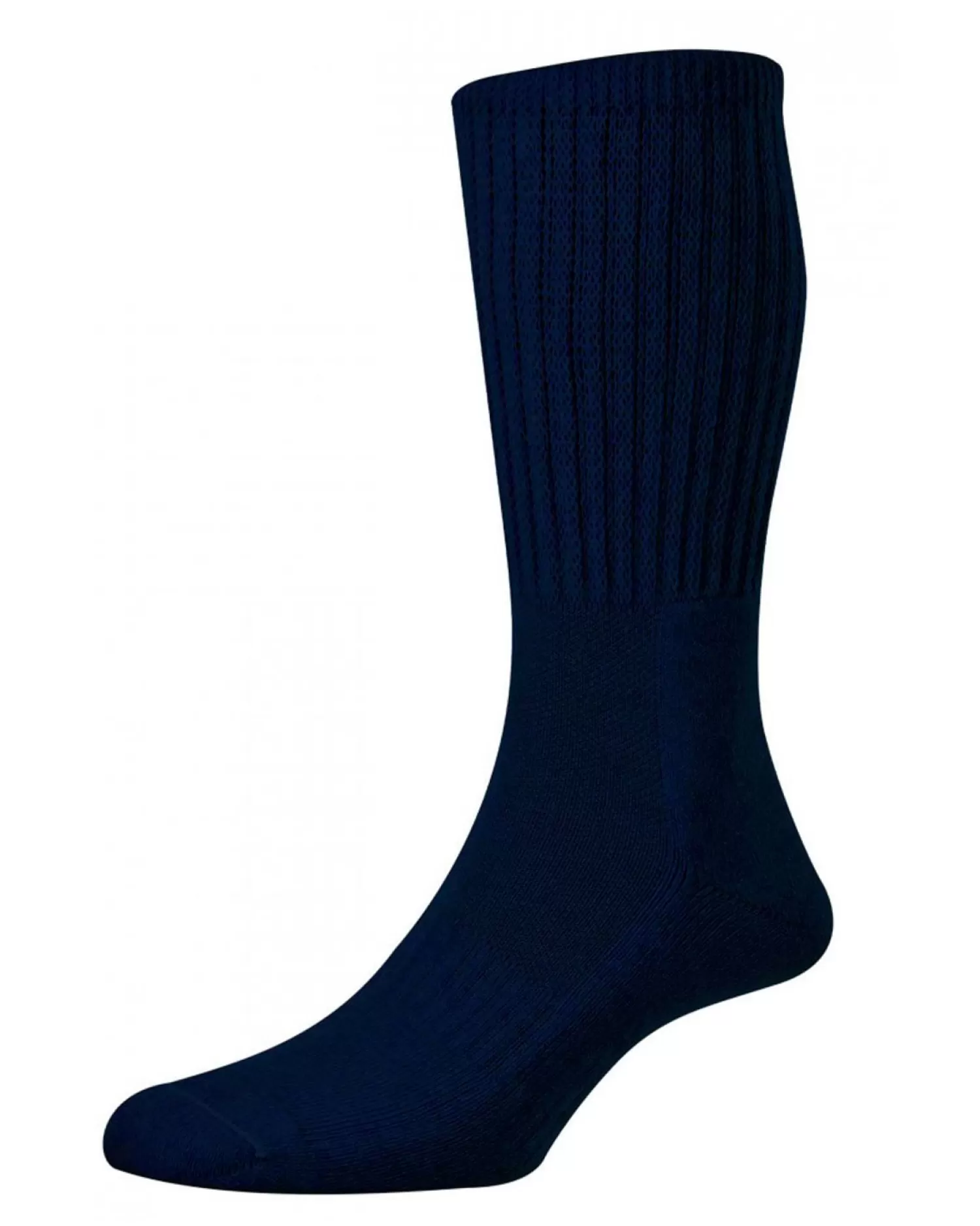 Men HJ Hall Mens Comfort Top Gardening Socks - Navy