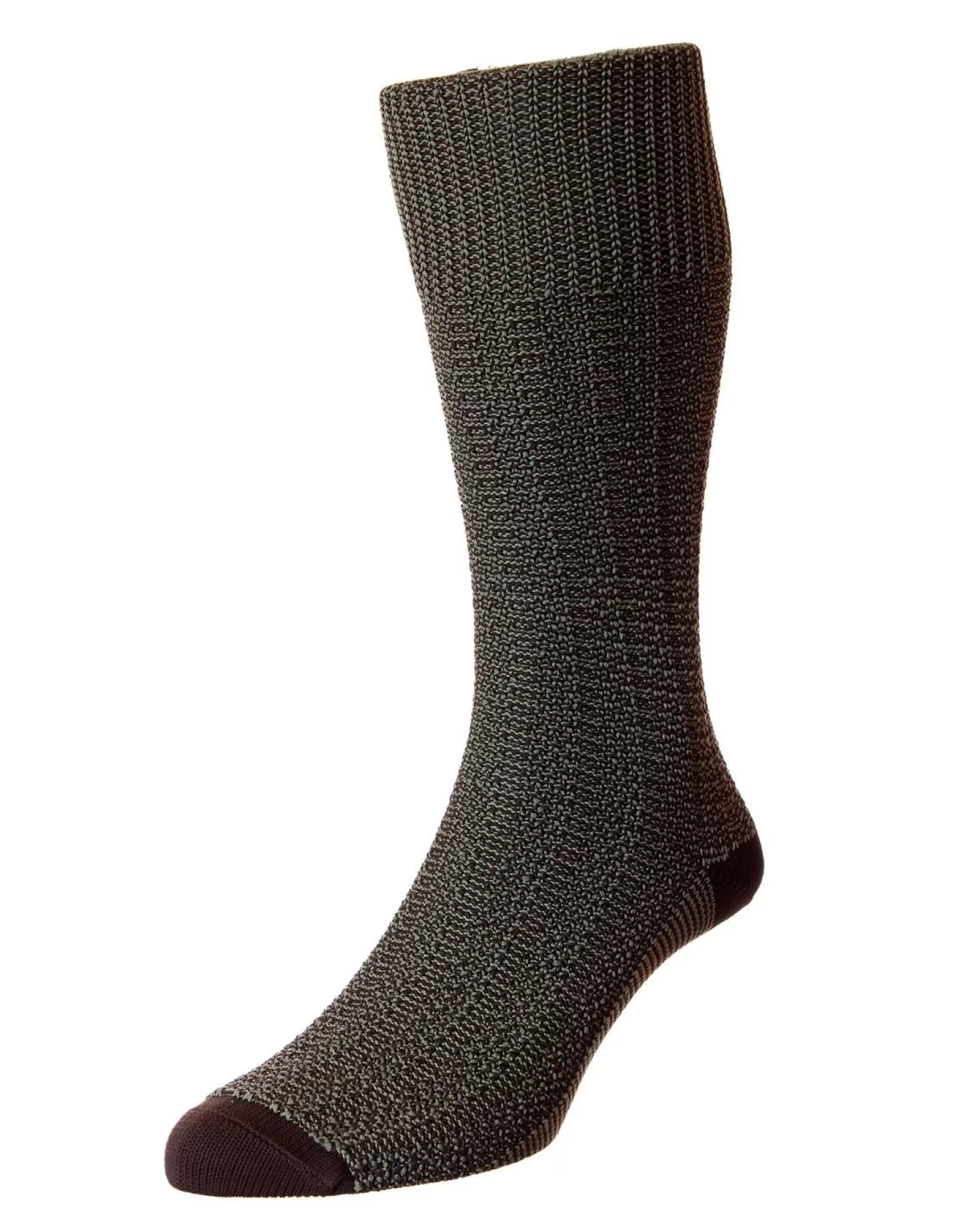 Men HJ Hall Mens Indestructible Textured Socks - Green