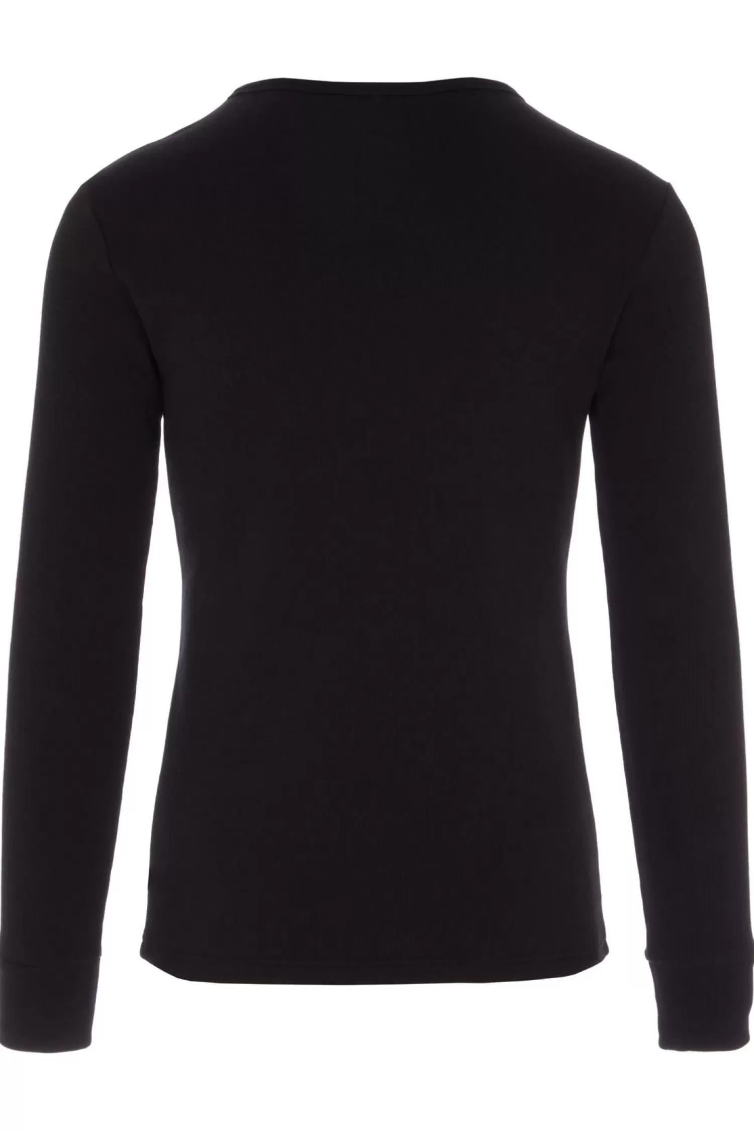 Men HJ Hall Mens Thermal Long Sleeve Top - Black