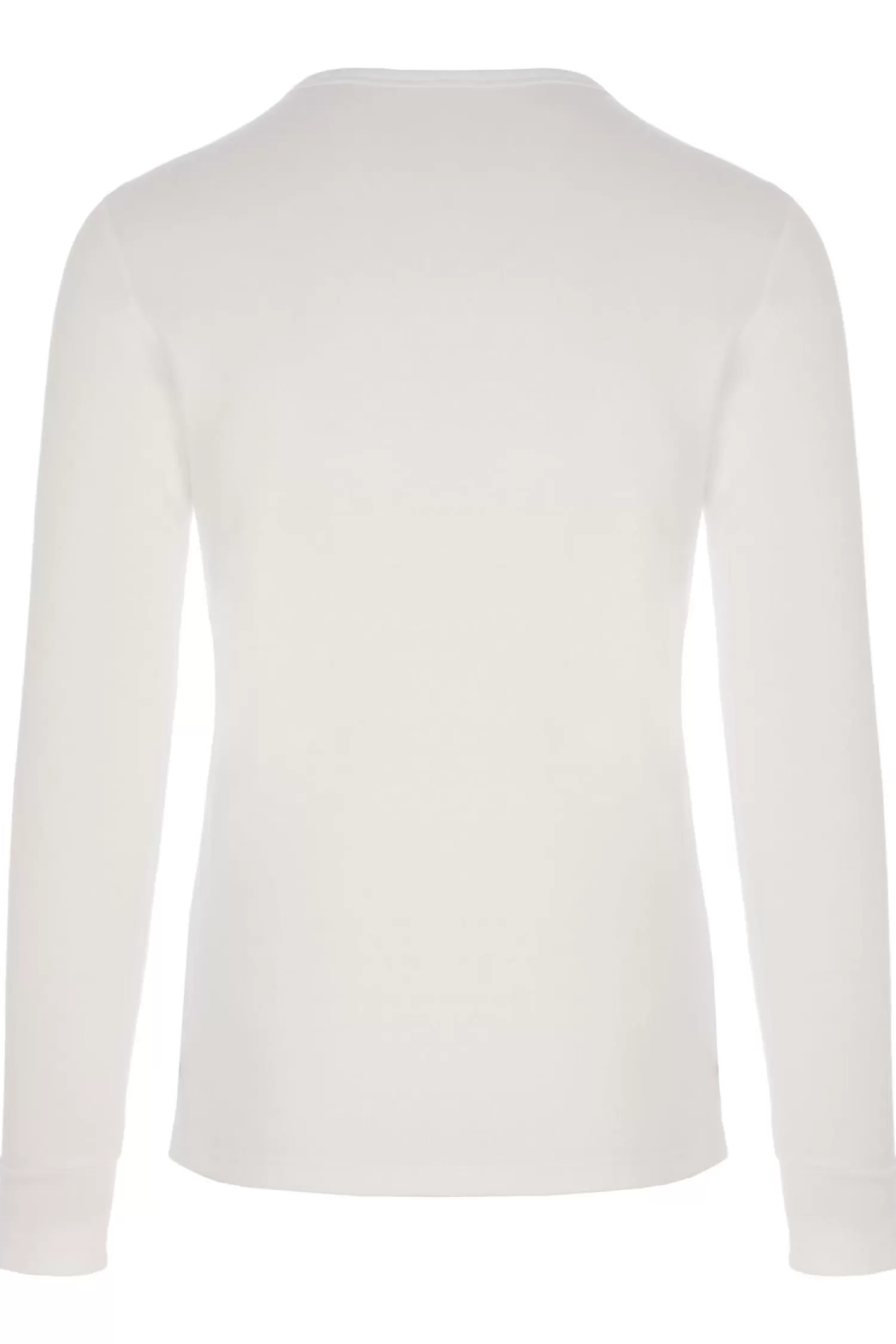 Men HJ Hall Mens Thermal Long Sleeve Top - White