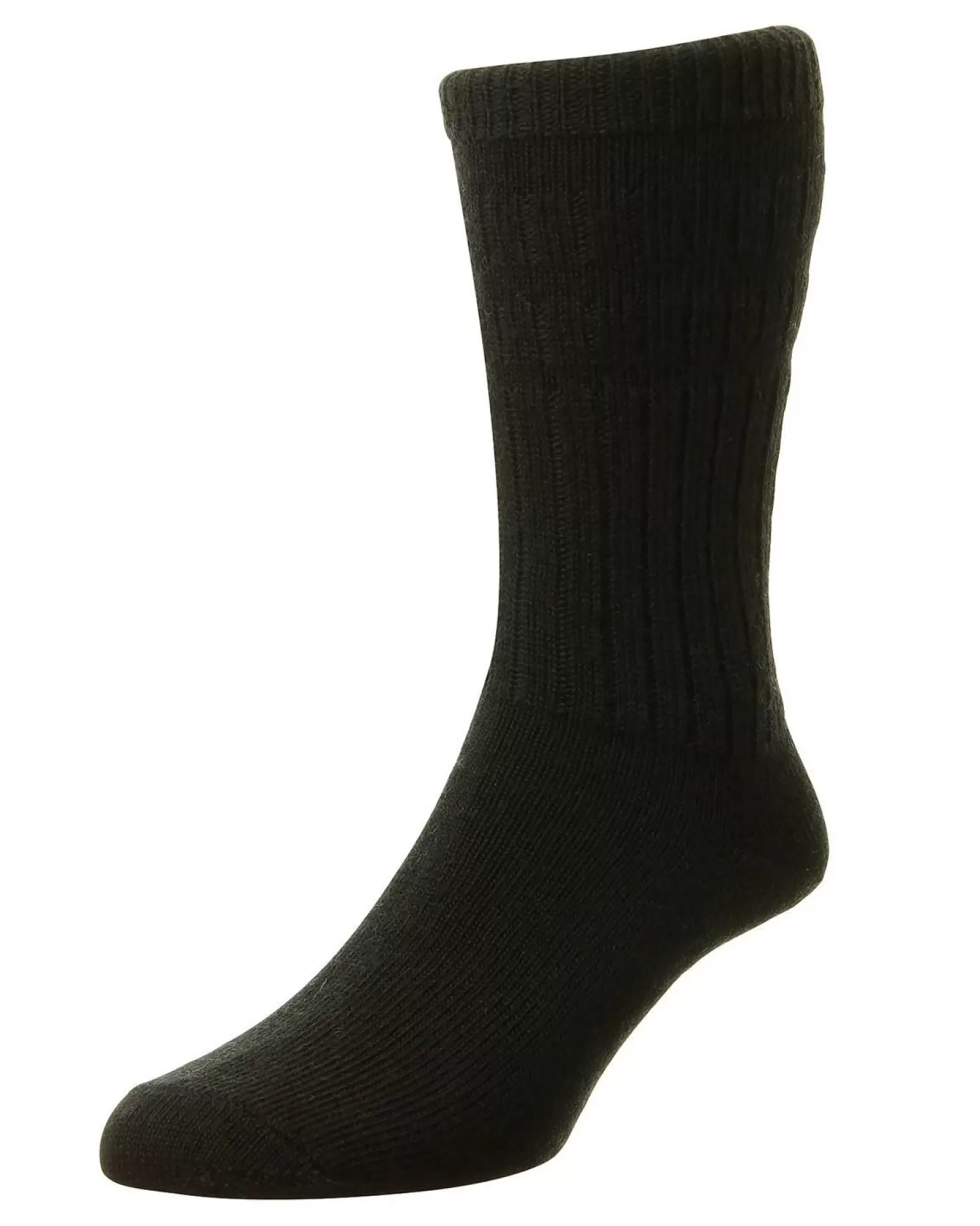 Men HJ Hall Mens Thermal Softop Socks - Black