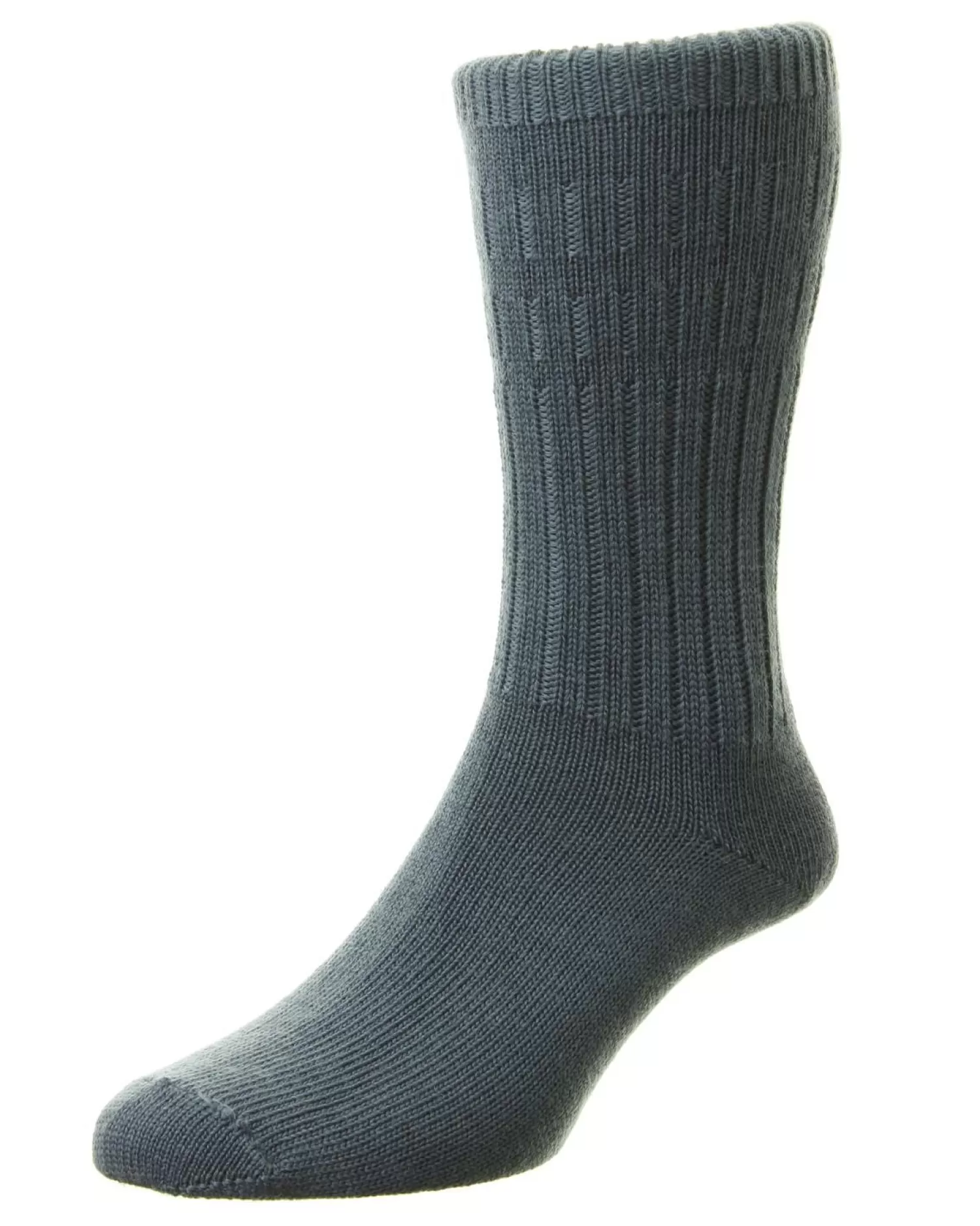 Men HJ Hall Mens Thermal Softop Socks - Slate Blue