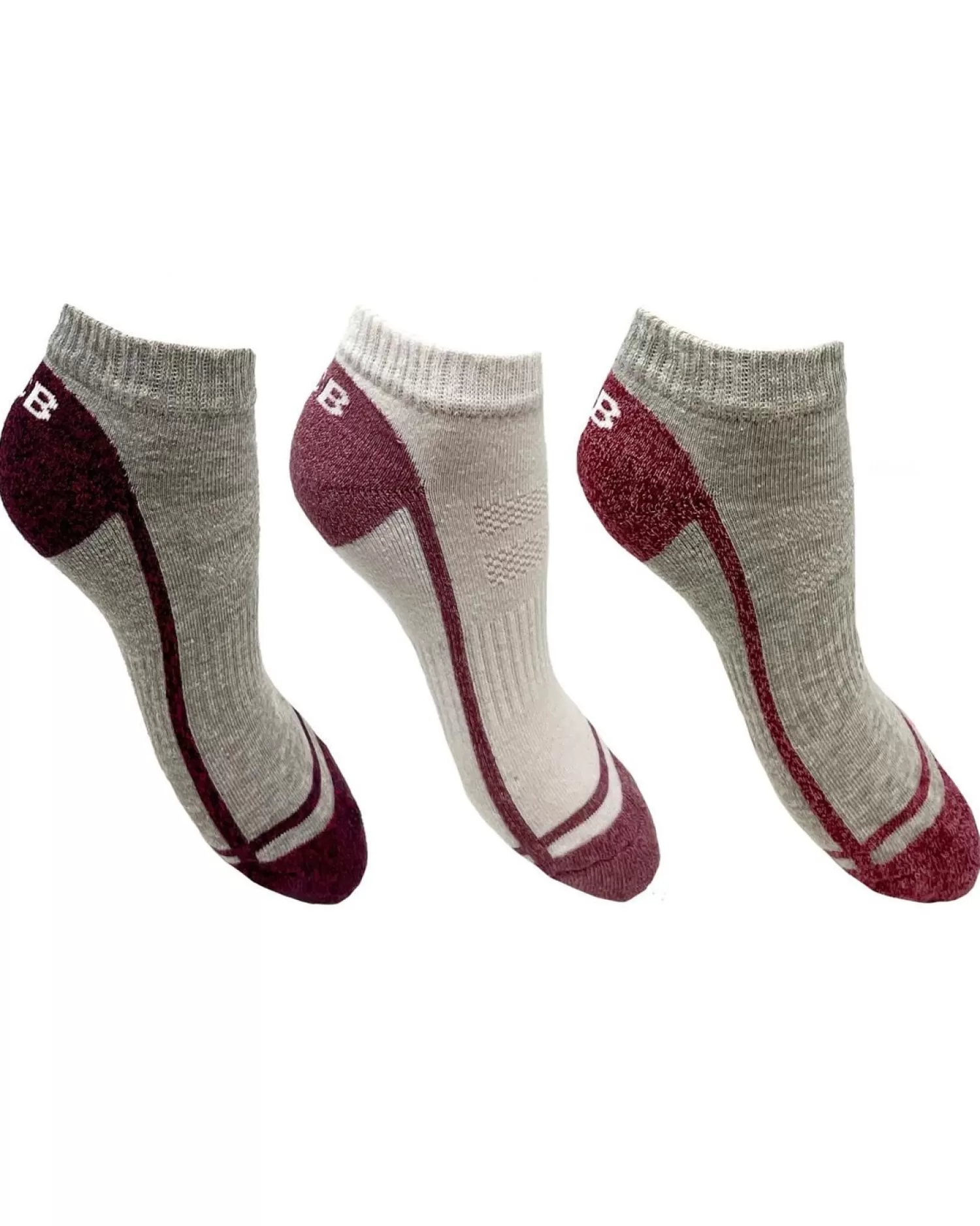 JCB Socks | 3 Pack Womens Trainer Liner Socks