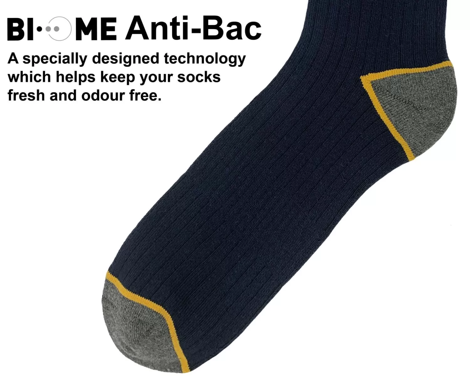 Men JCB Mens 3 Pack Outdoor Activity Socks - Navy