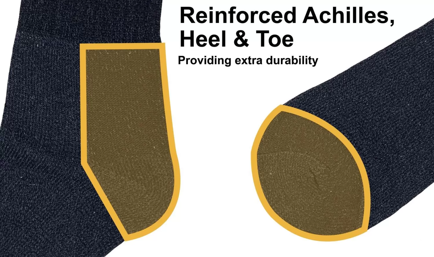 Men JCB Mens 4 Pack Outdoor Advantage Socks - Navy