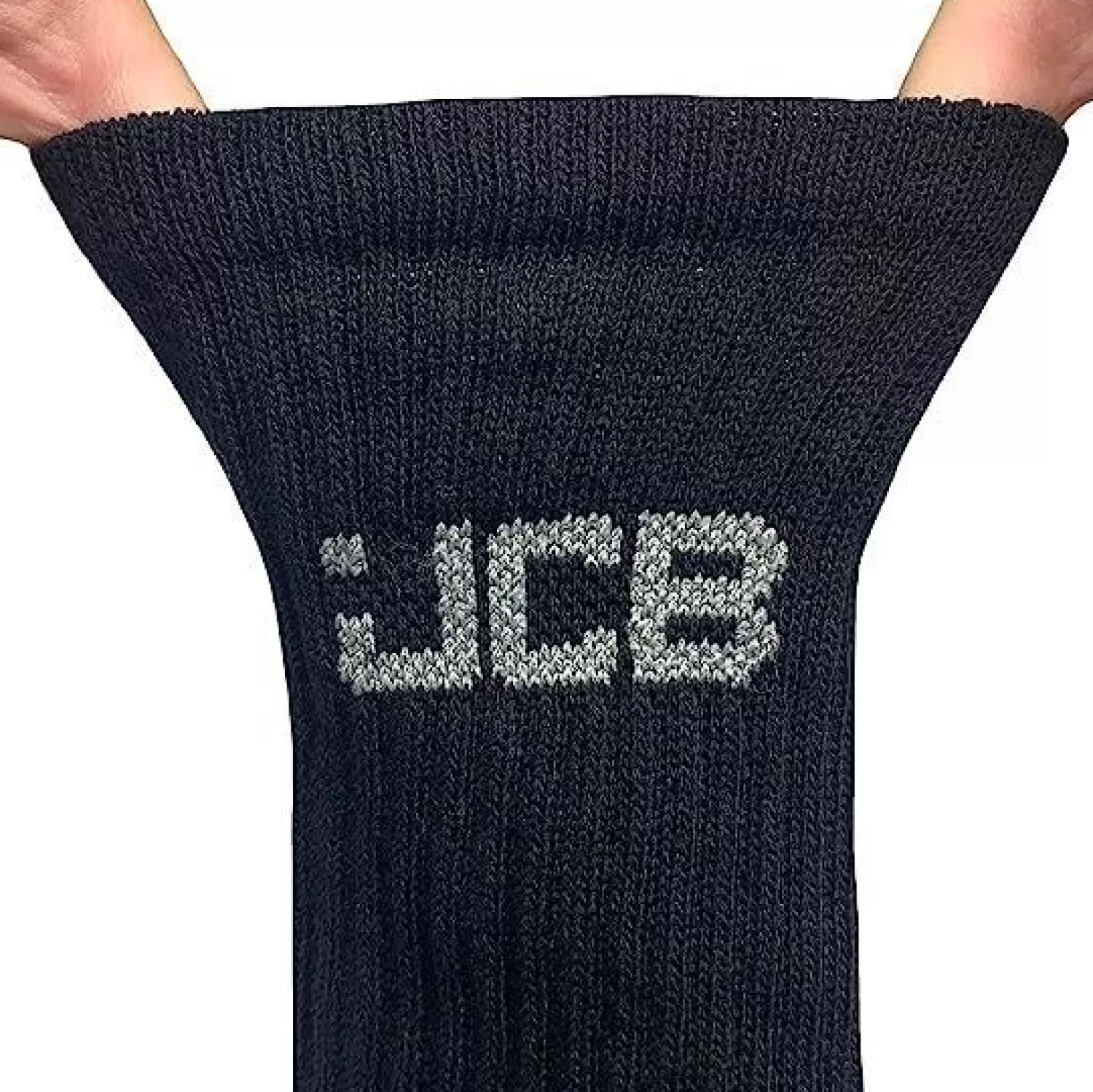 JCB Socks | Womens 3 Pack Workwear Apparel Socks - Black/Purple