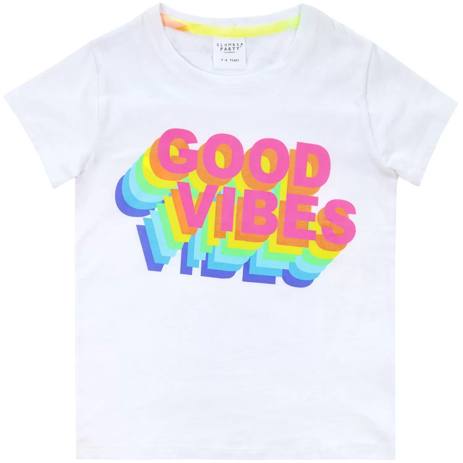 Kids * Kids Bright Good Vibes Tie Dye Pyjamas