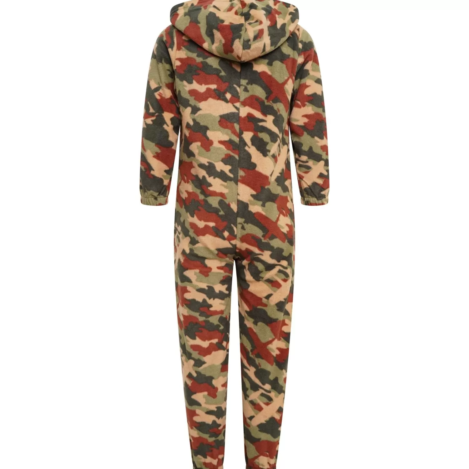 Kids * Kids Camo Hooded Onesie - Green