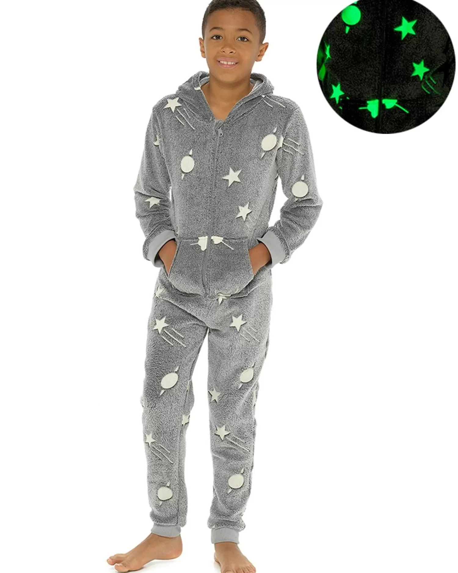 Kids Follow That Dream Kids Glow In The Dark Space Onesie