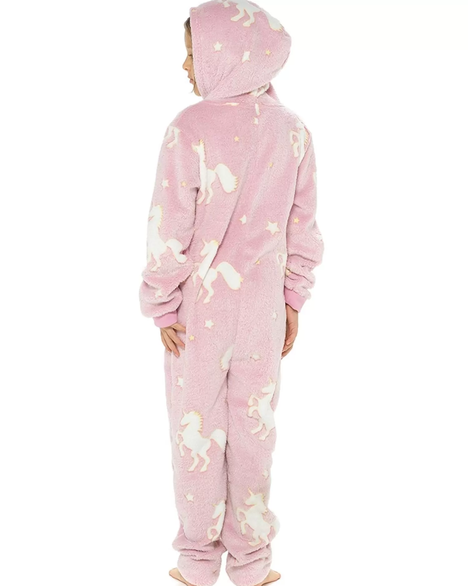 Kids Follow That Dream Kids Glow In The Dark Unicorn Onesie
