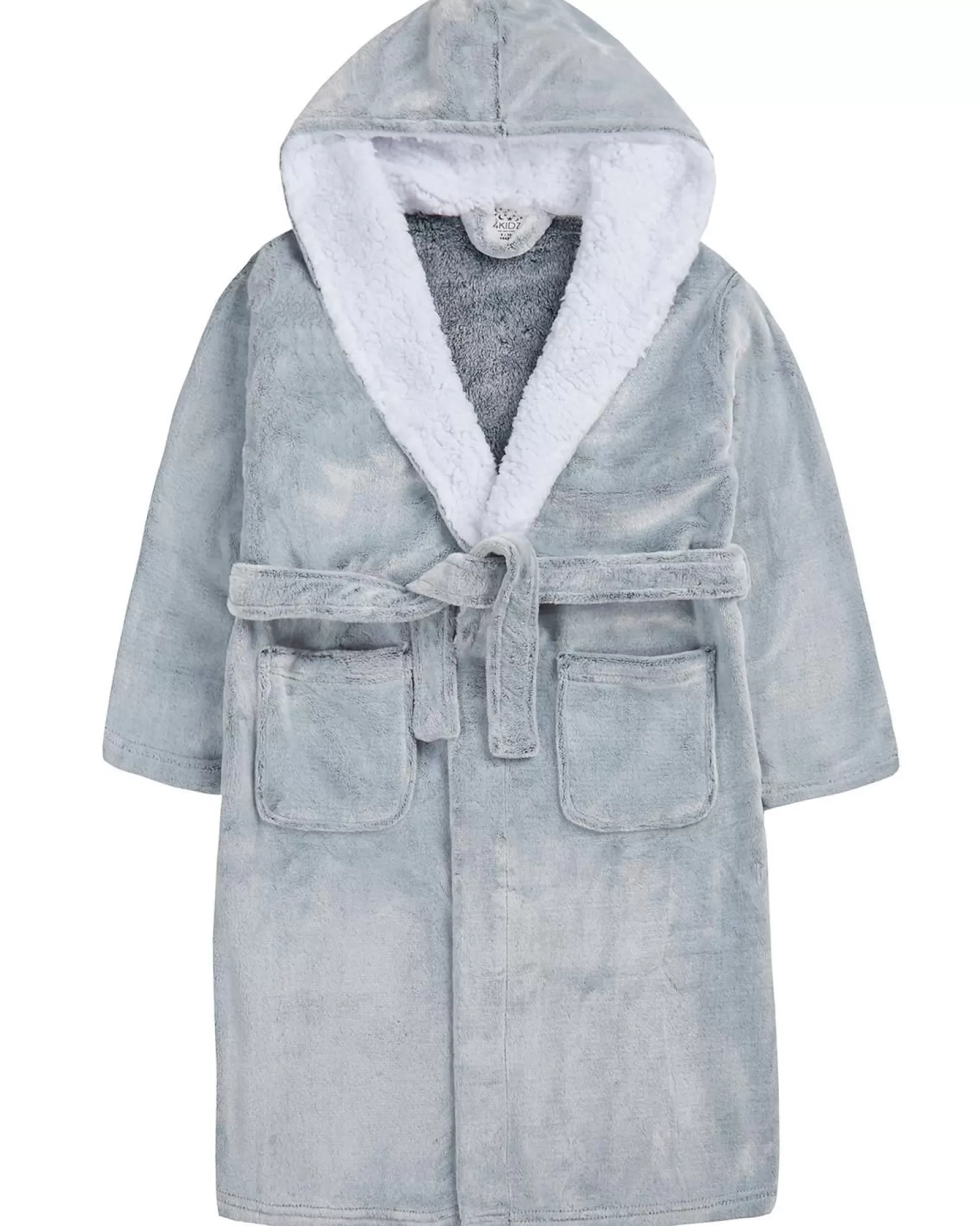 Kids * Kids Grey Frosted Dressing Gown