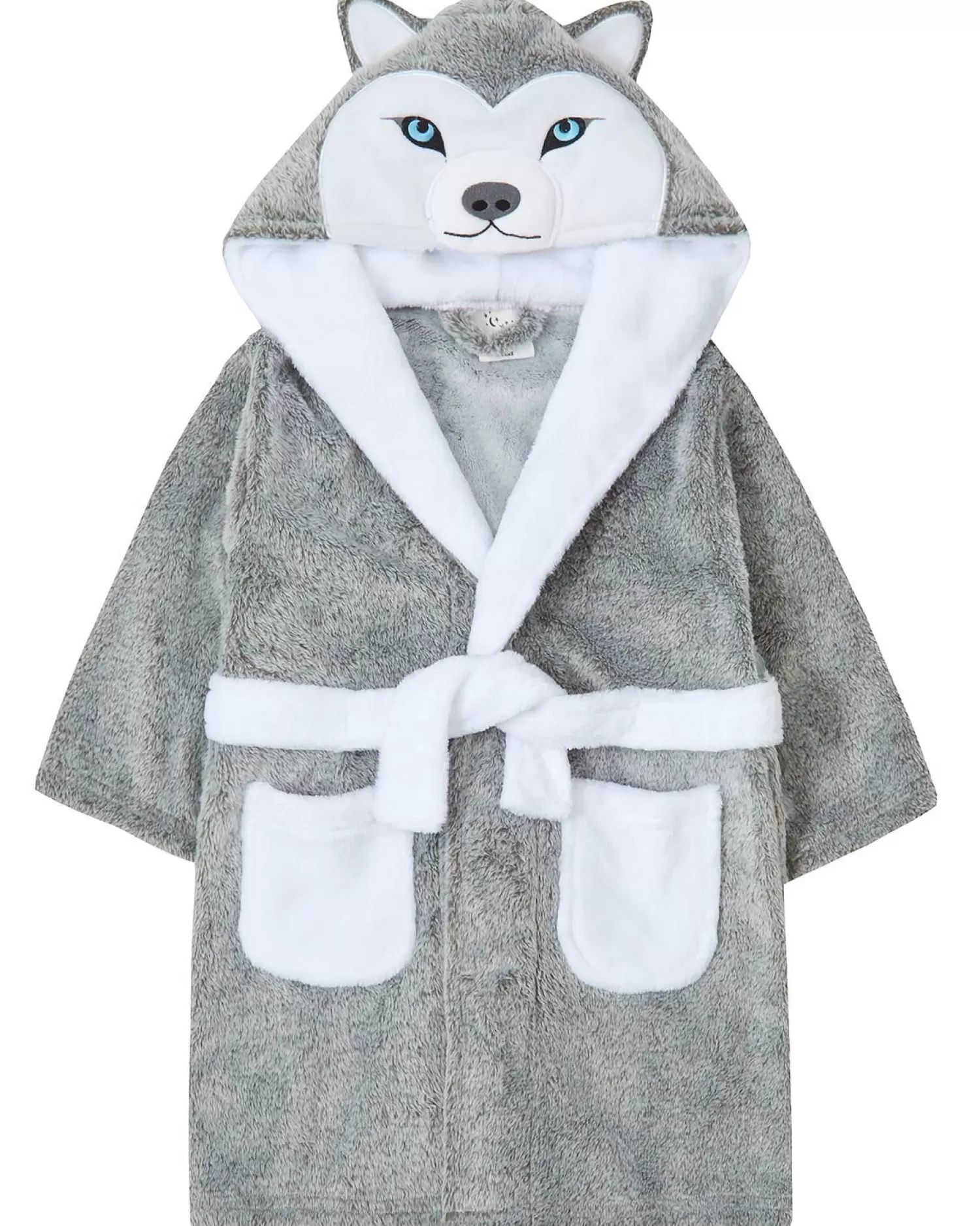 Kids * Kids Grey Husky Dressing Gown