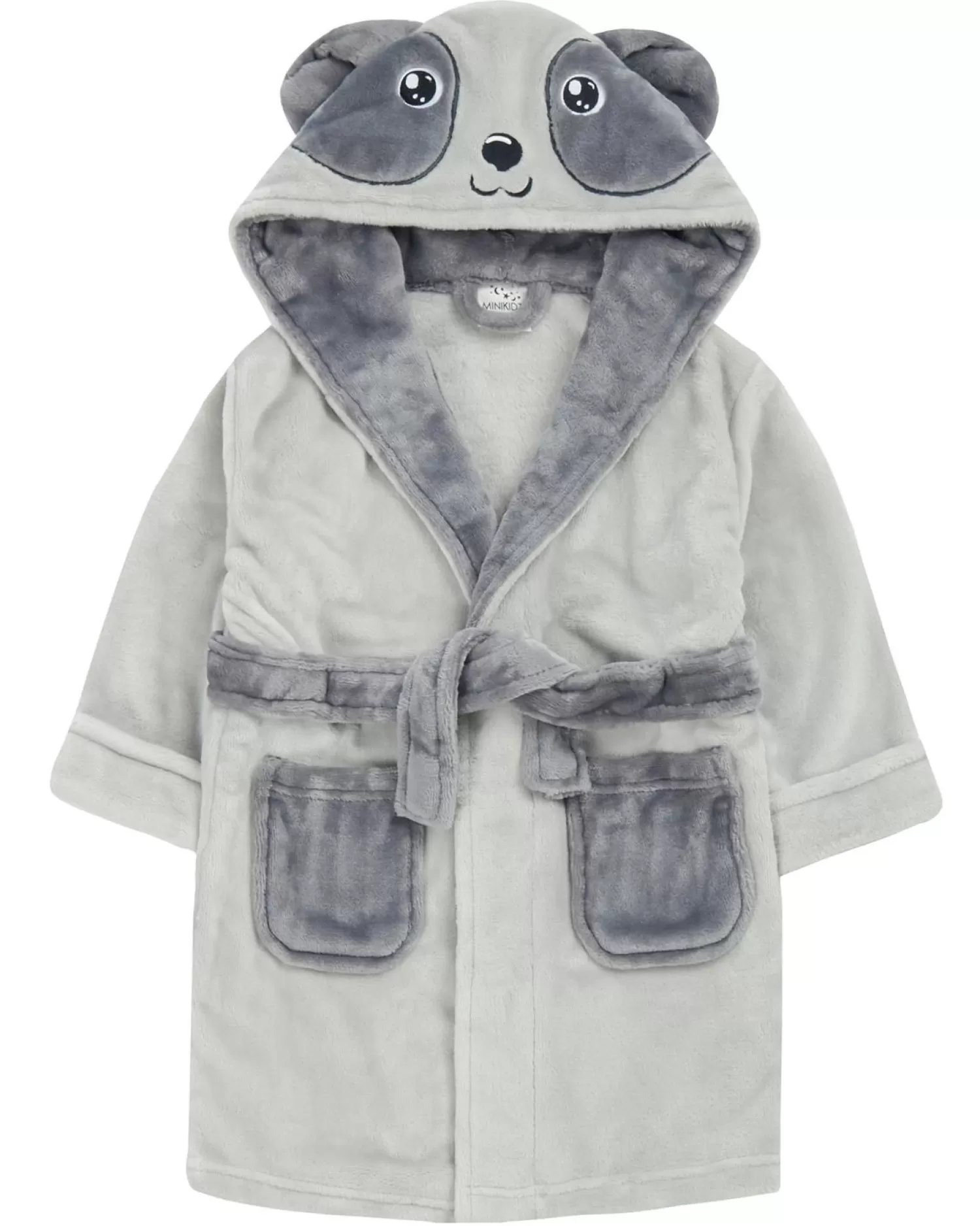 Kids * Kids Grey Panda Dressing Gown