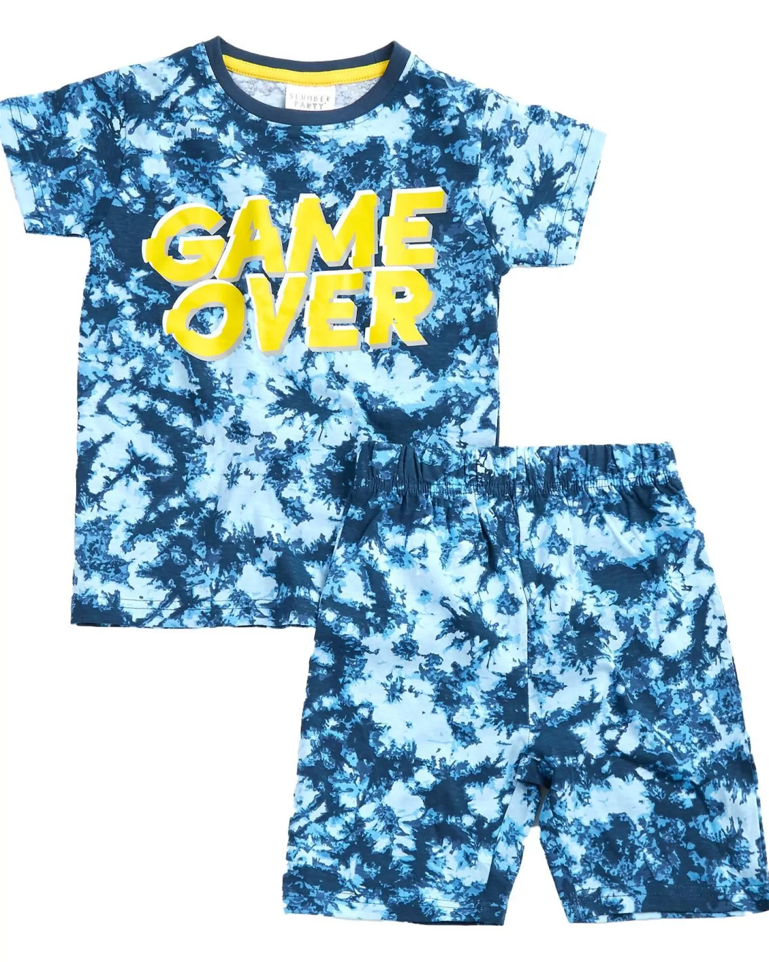 Kids * Kids Jersey Game Over Tie Dye Short Pyjamas