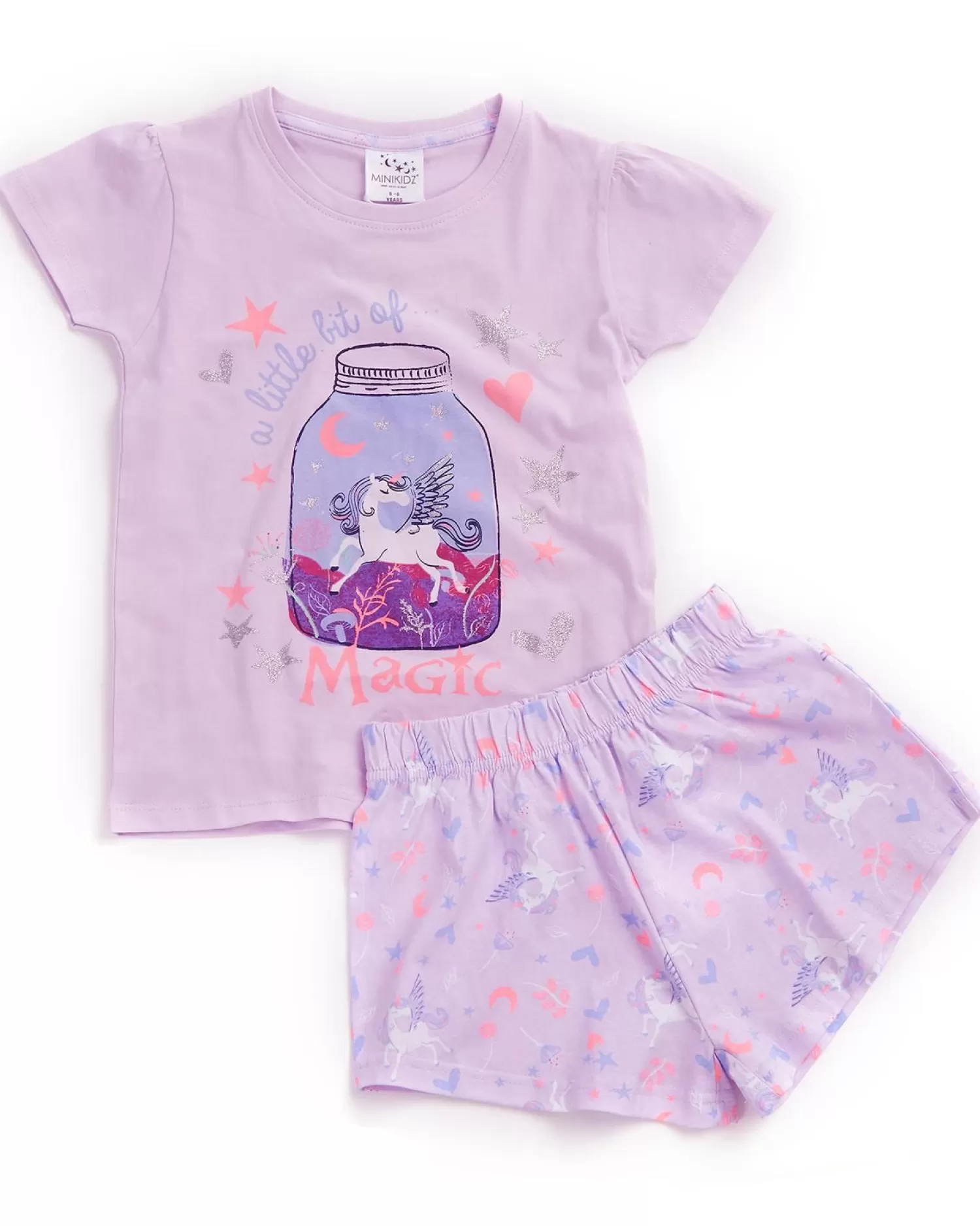 Kids * Kids Lilac Unicorn Short Pyjamas