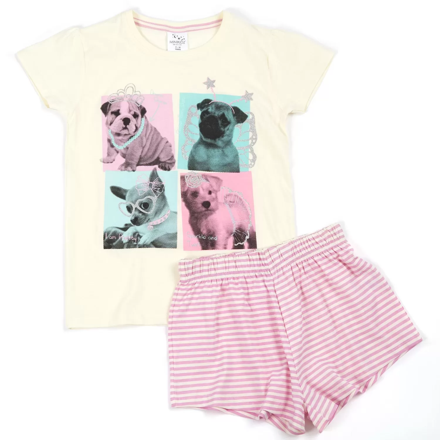 Kids * Kids Puppy Princess Short Pyjamas