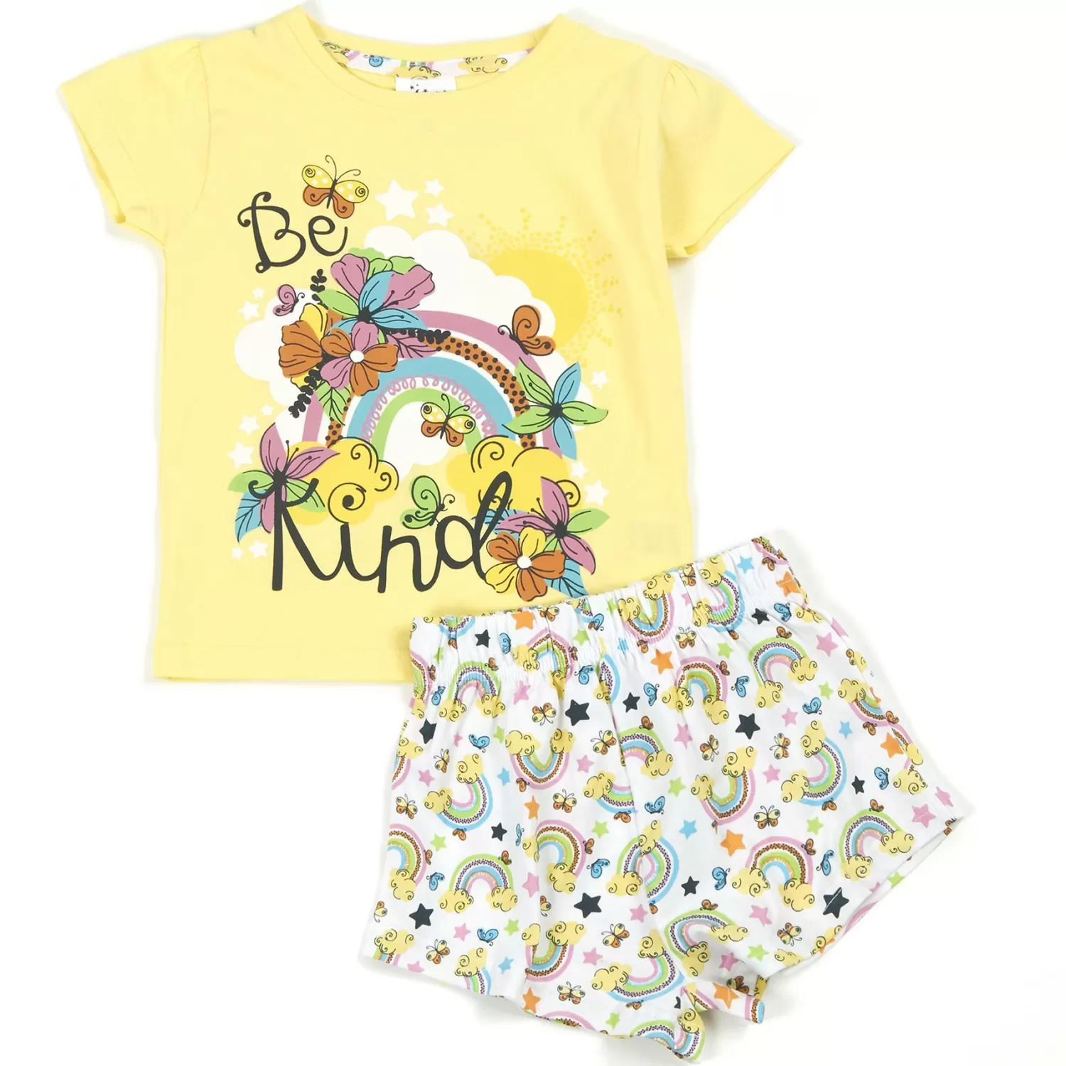 Kids * Kids Rainbow Be Kind Short Pyjamas