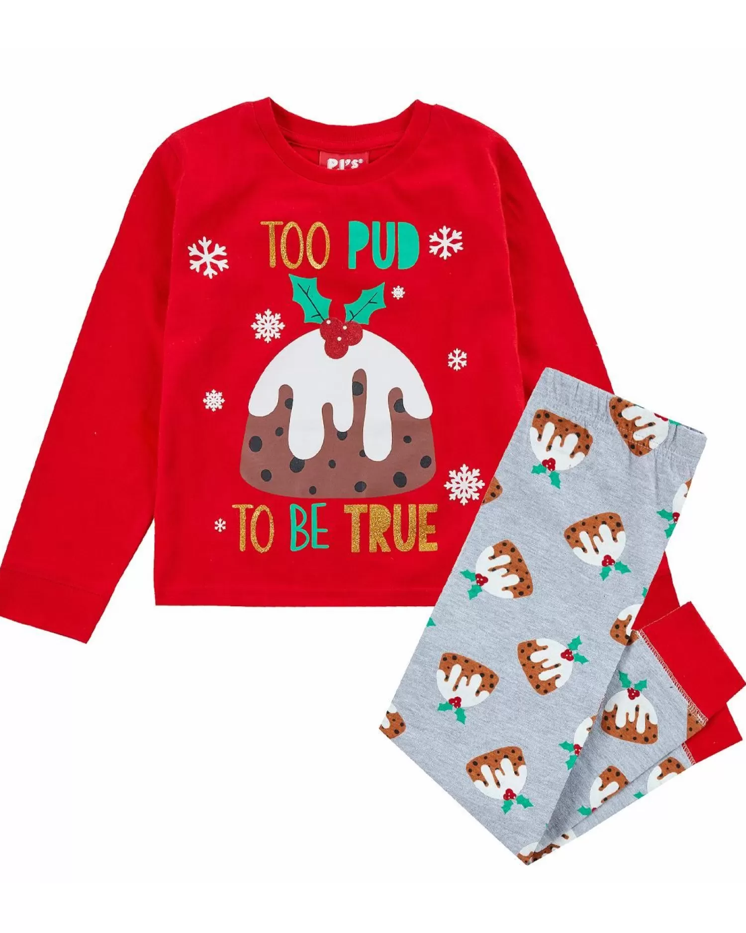 Kids * Little Kids Pudding Christmas Pyjamas