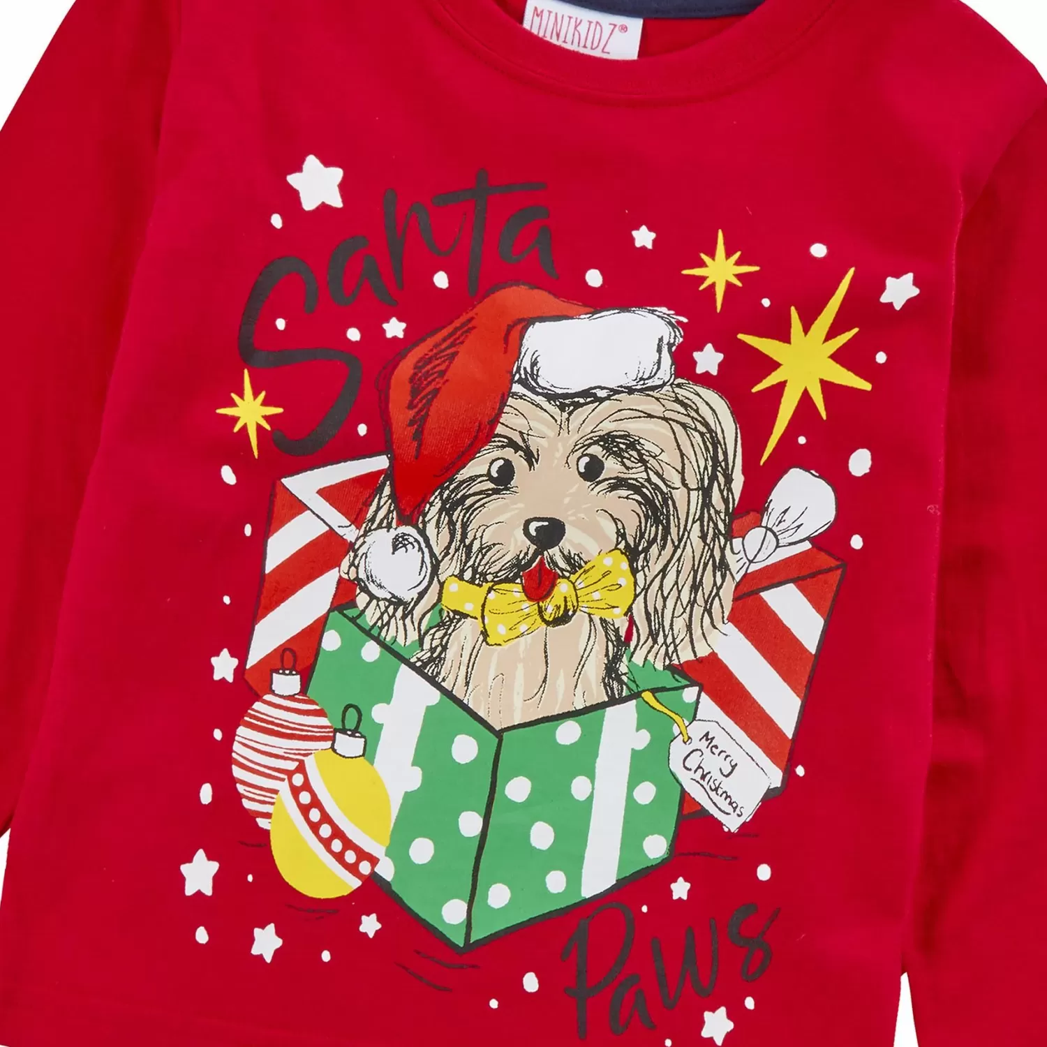 Kids * Little Kids Santa Paws Dog Christmas Pyjamas