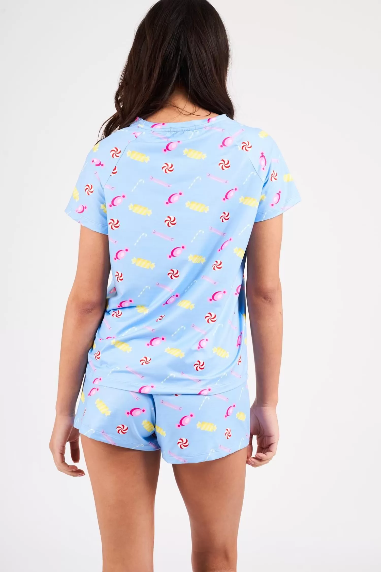 Loungeable Pyjamas | Blue Sweet Dreams Short Pyjamas