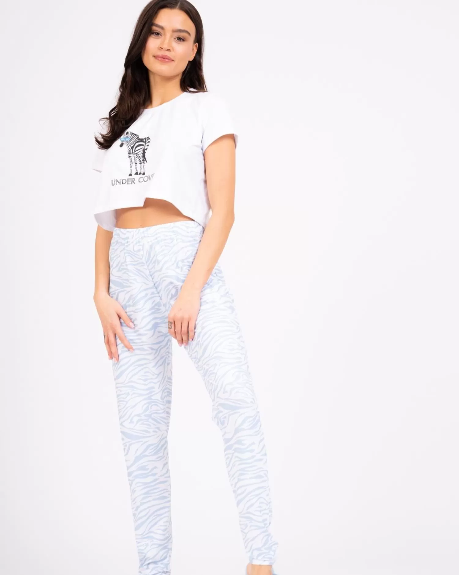 Loungeable Pyjamas | Blue Zebra Pyjamas