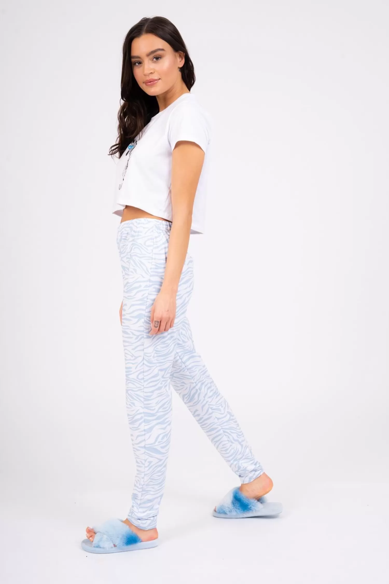 Loungeable Pyjamas | Blue Zebra Pyjamas