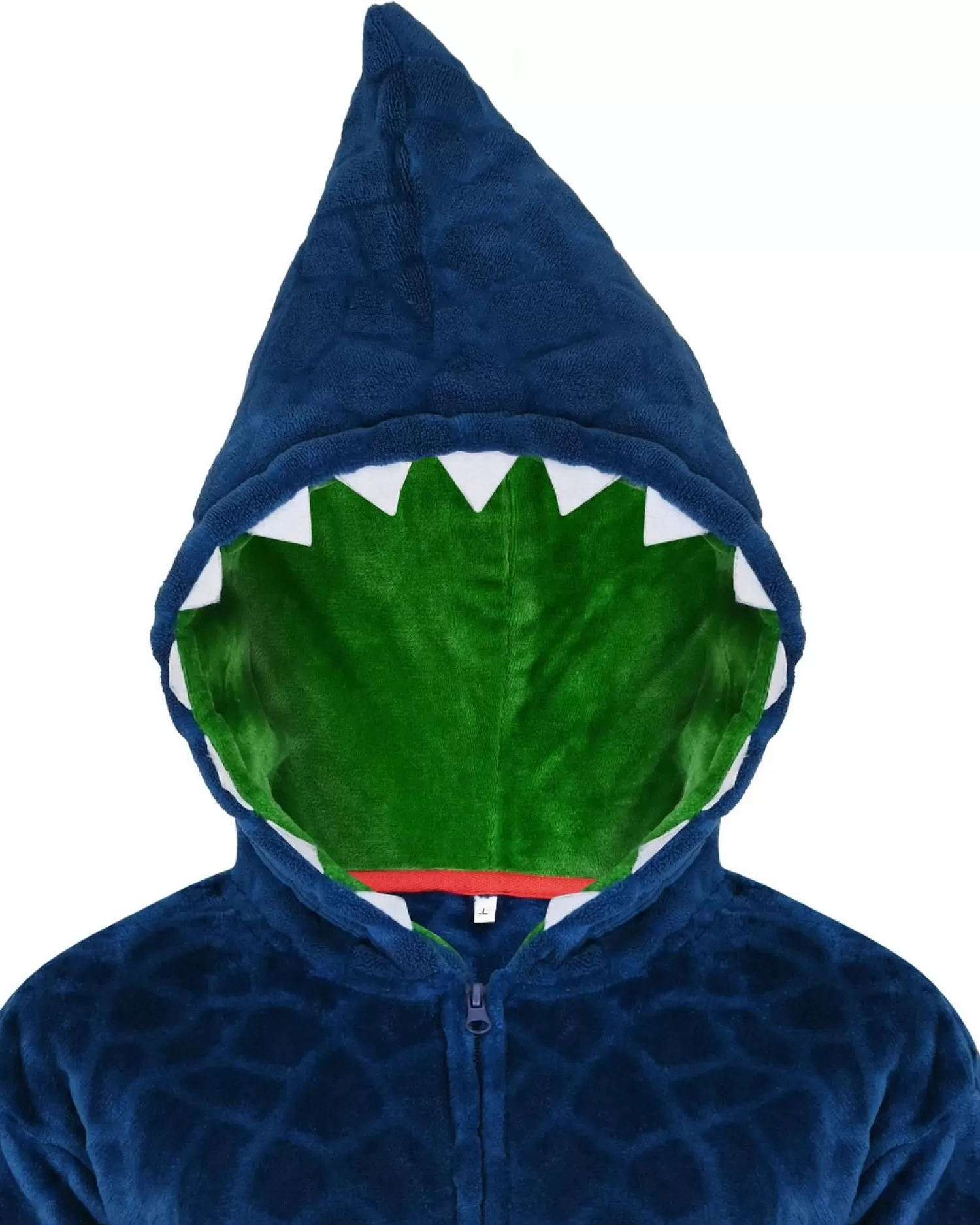 Men Loungeable Mens Navy Dinosaur Onesie