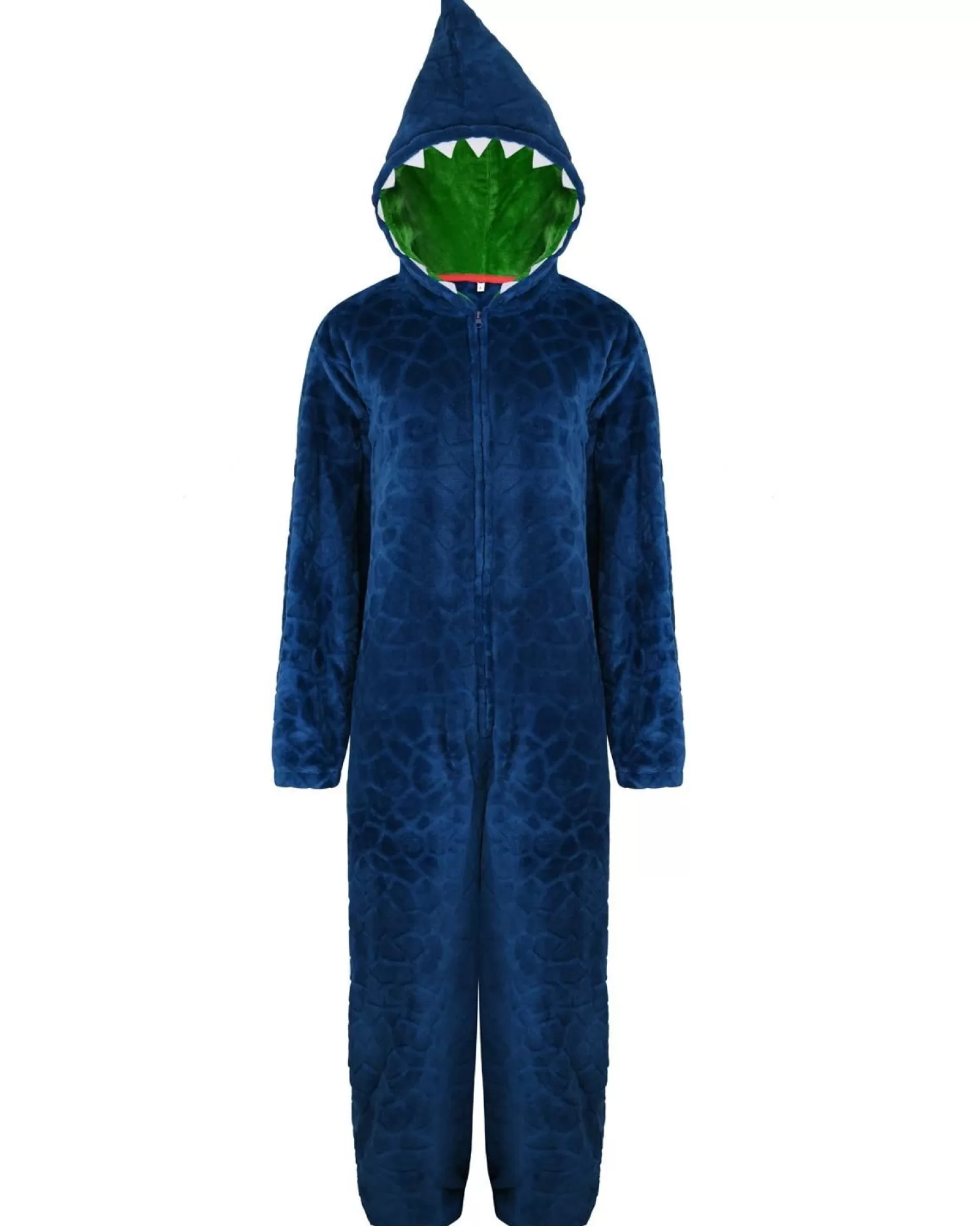 Men Loungeable Mens Navy Dinosaur Onesie