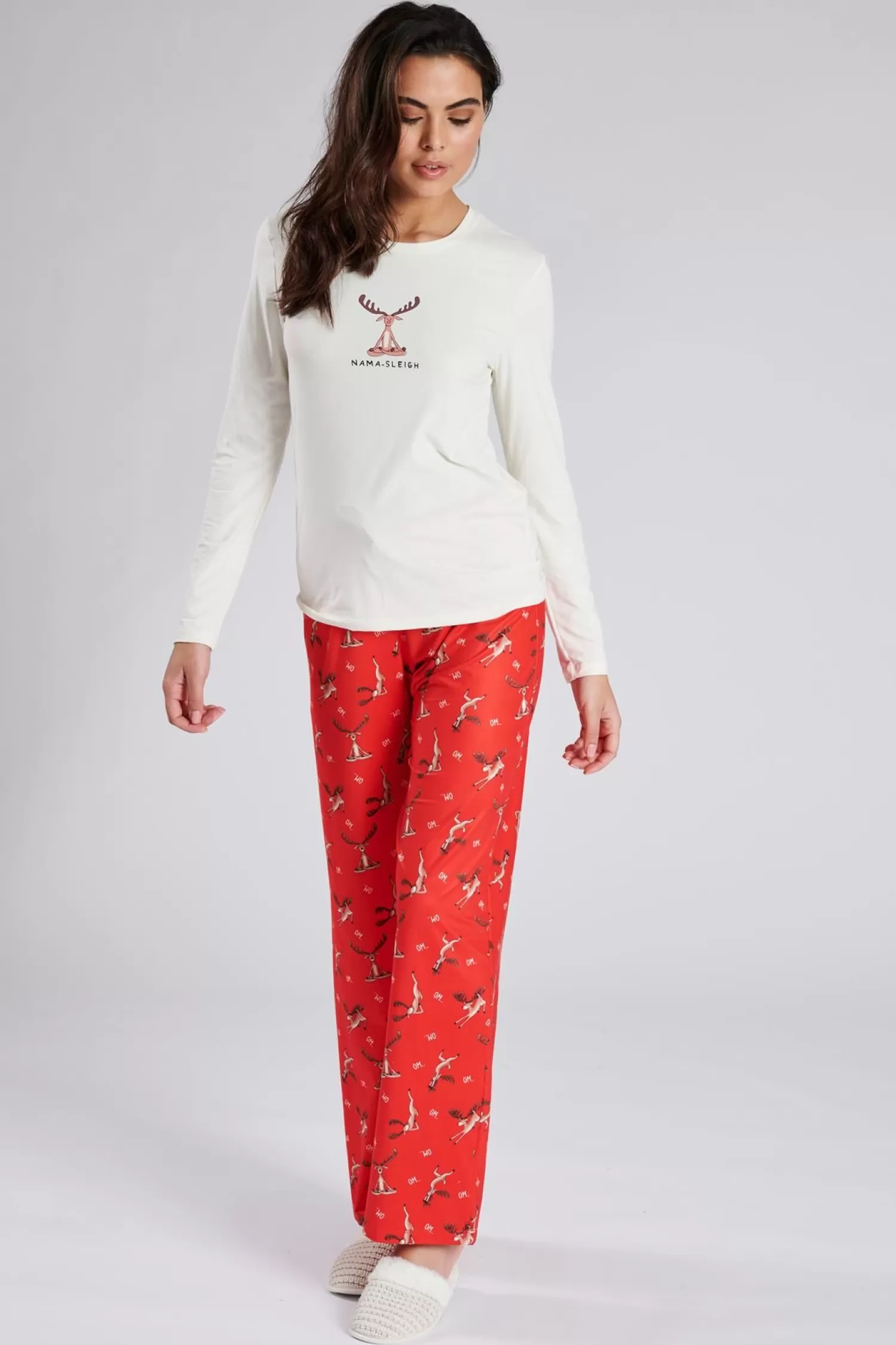 Loungeable Pyjamas | Nama-Sleigh Reindeer Christmas Pyjamas