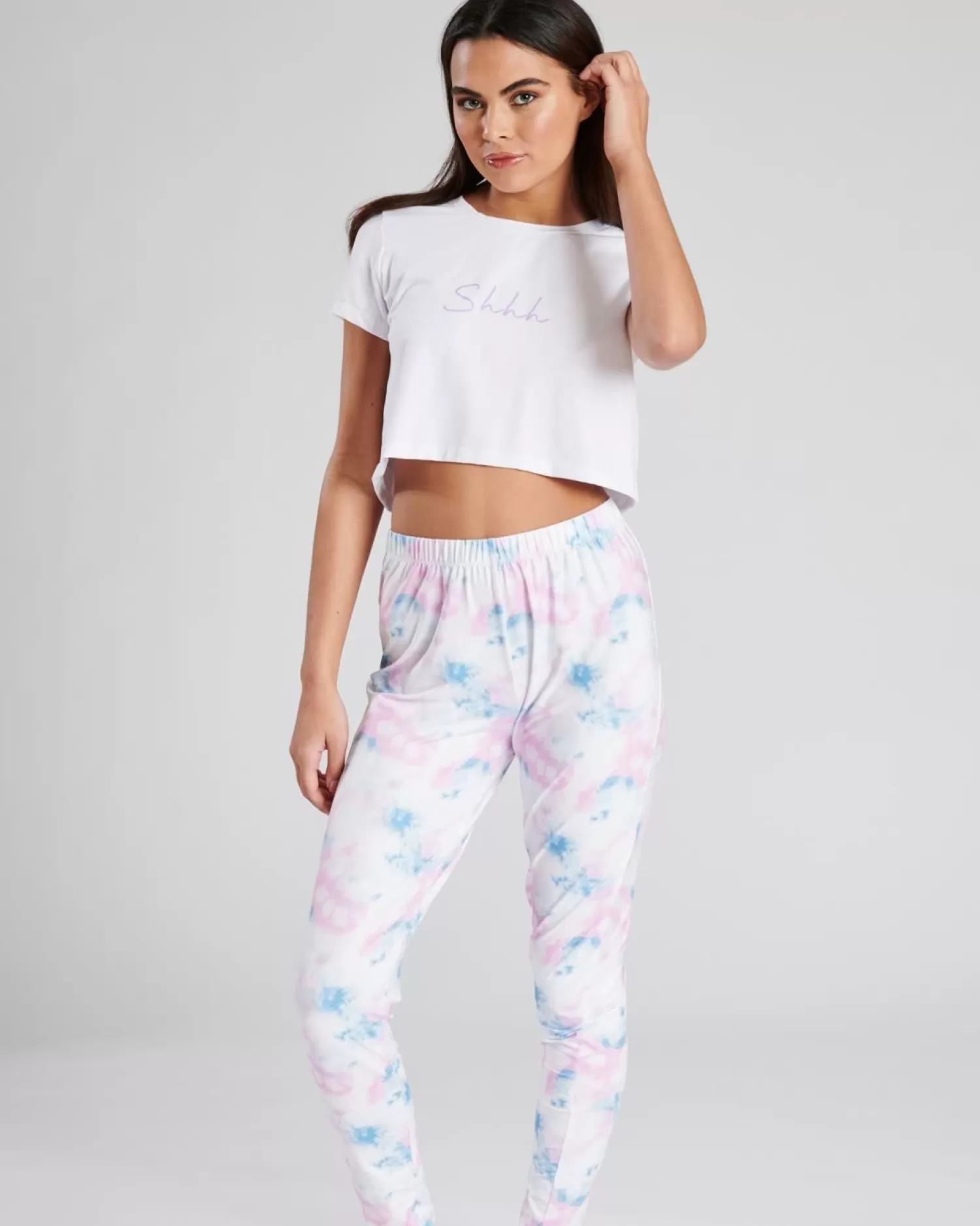 Loungeable Pyjamas | Pastel Tie Dye Pyjamas