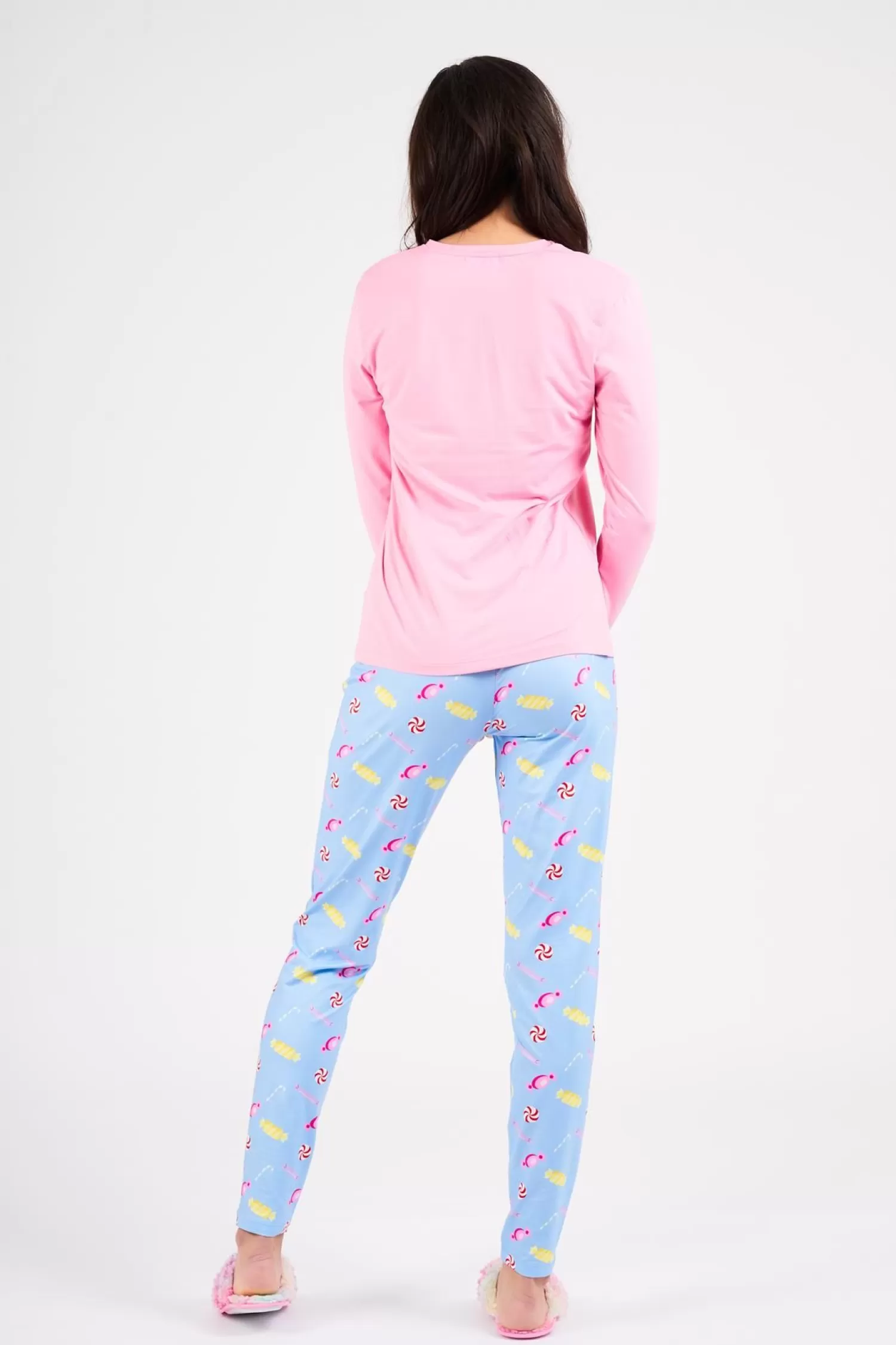 Loungeable Pyjamas | Pink Sweet Dreams Long Pyjamas