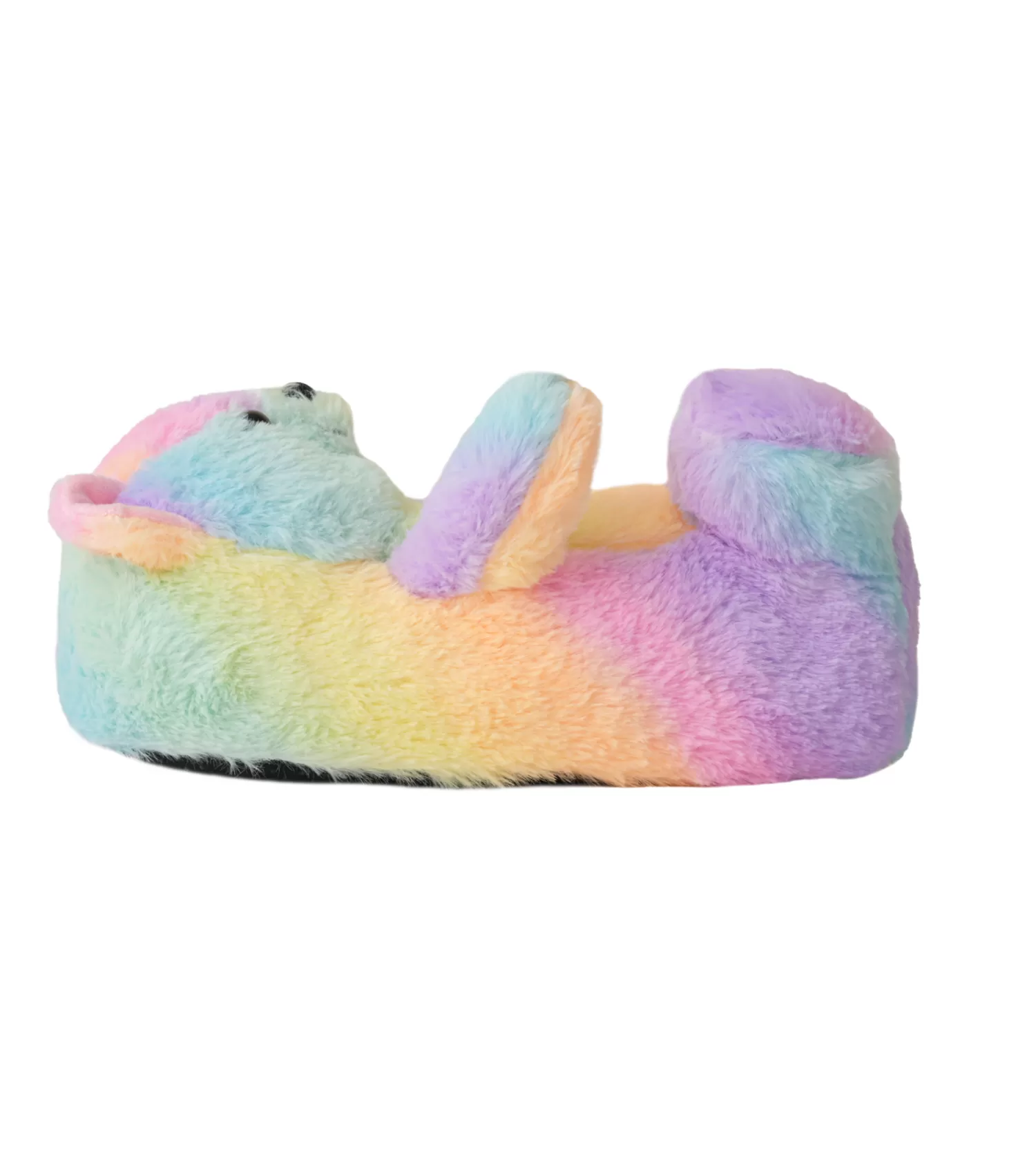 Loungeable Slippers | Rainbow Teddy Bear Slippers