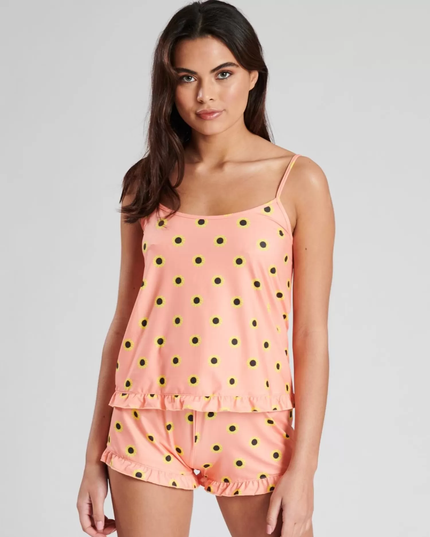 Loungeable Pyjamas | Sunflower Print Pyjamas