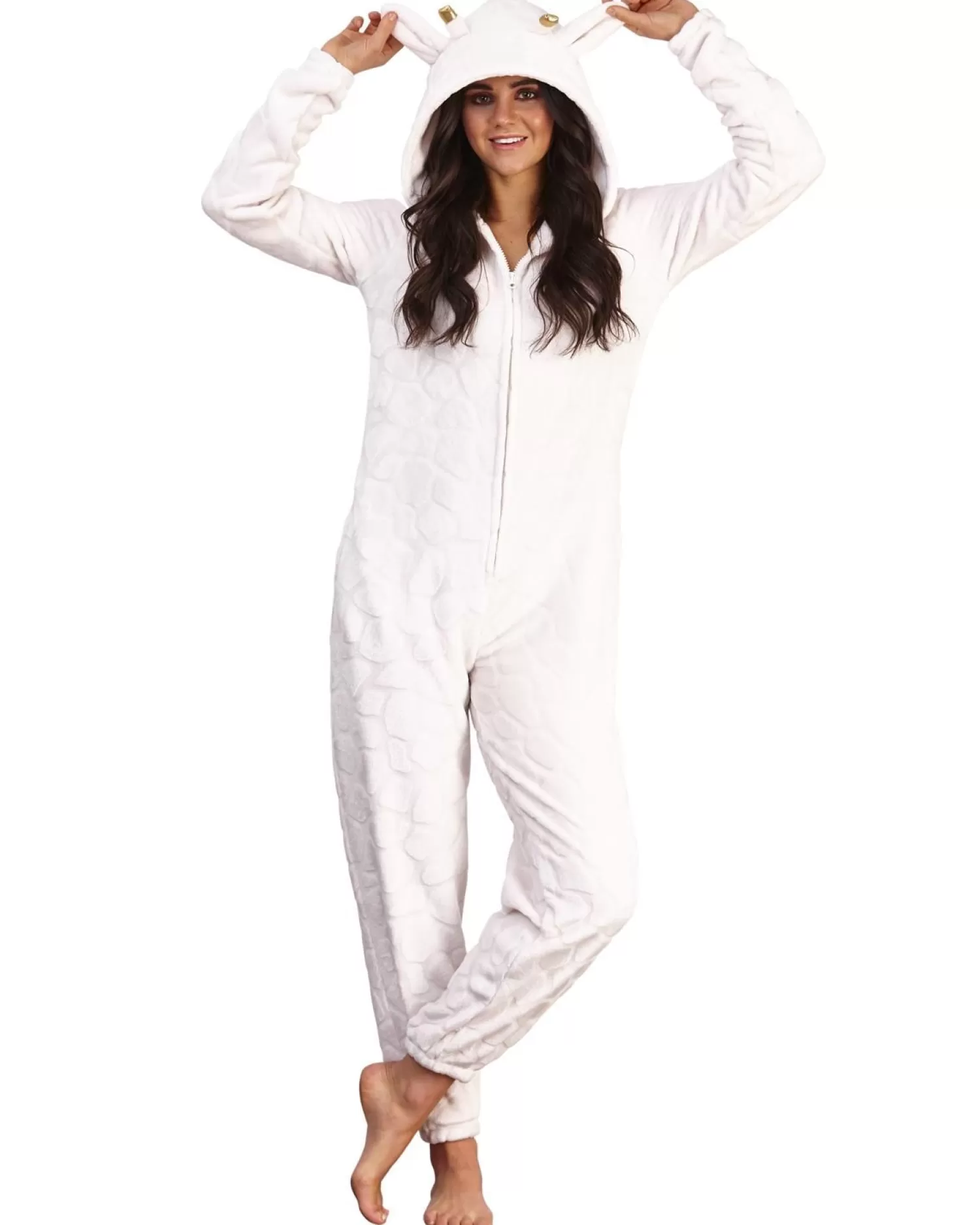 Loungeable Onesies | White Giraffe Onesie