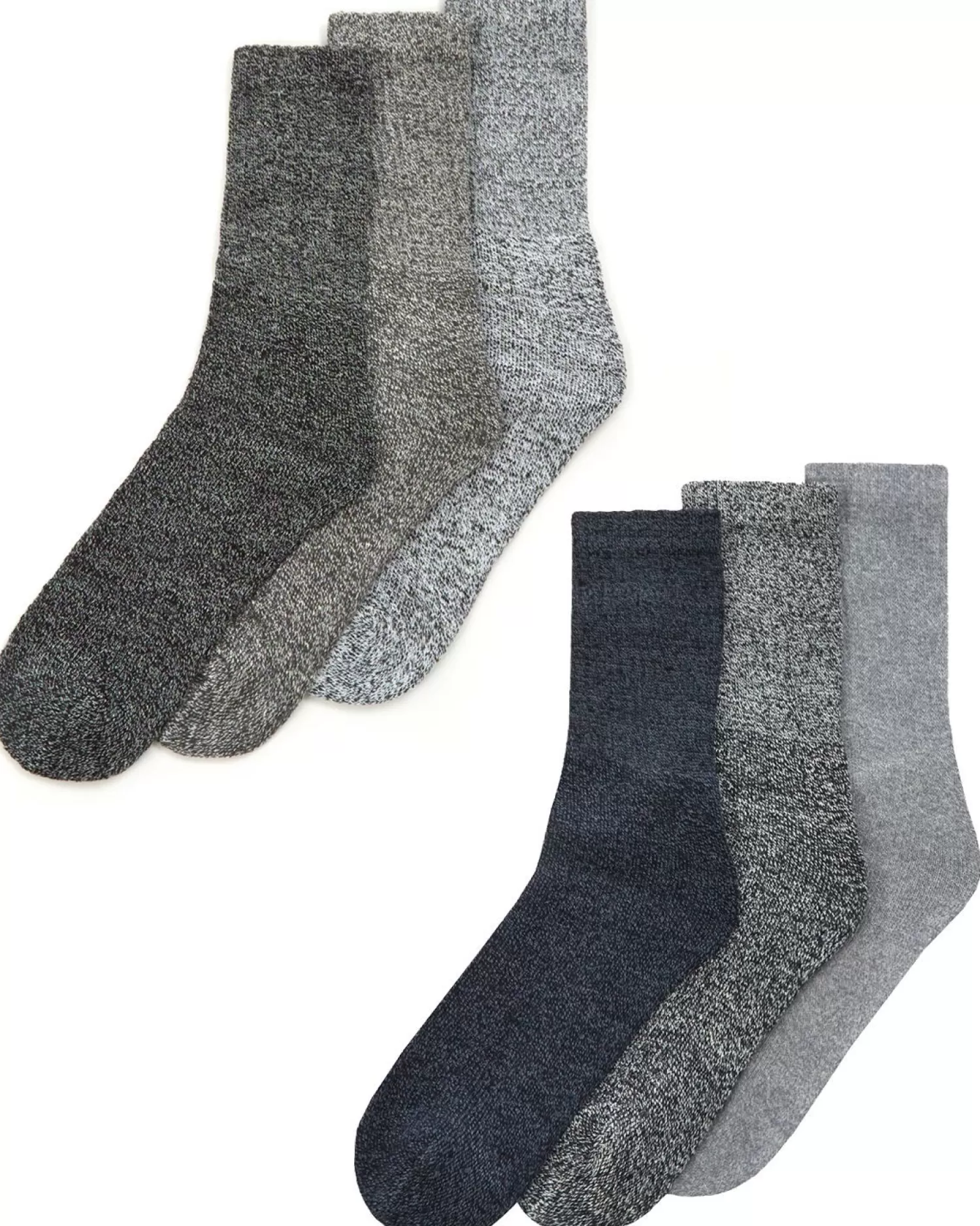 Men Pro-Tonic Mens 6 Pack Cotton Rich Boot Socks