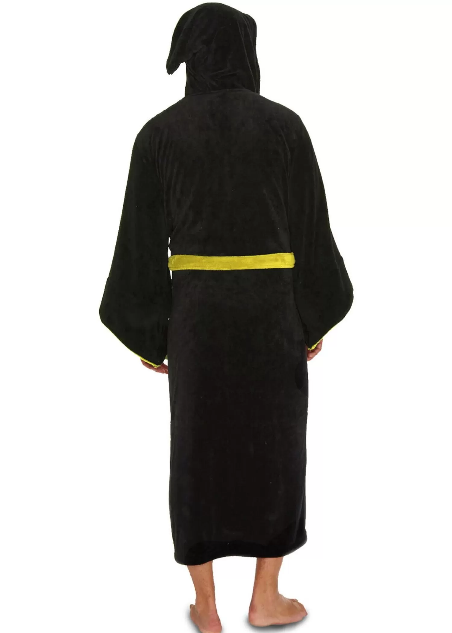 Men Harry Potter Mens Hufflepuff Fleece Bathrobe