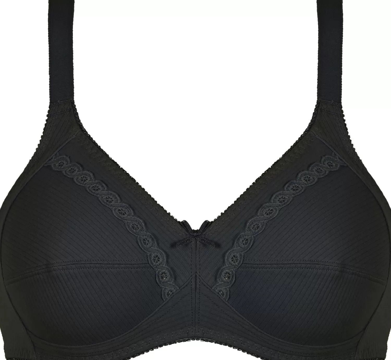 Naturana Bras | 100% Cotton Everyday Bra - Black