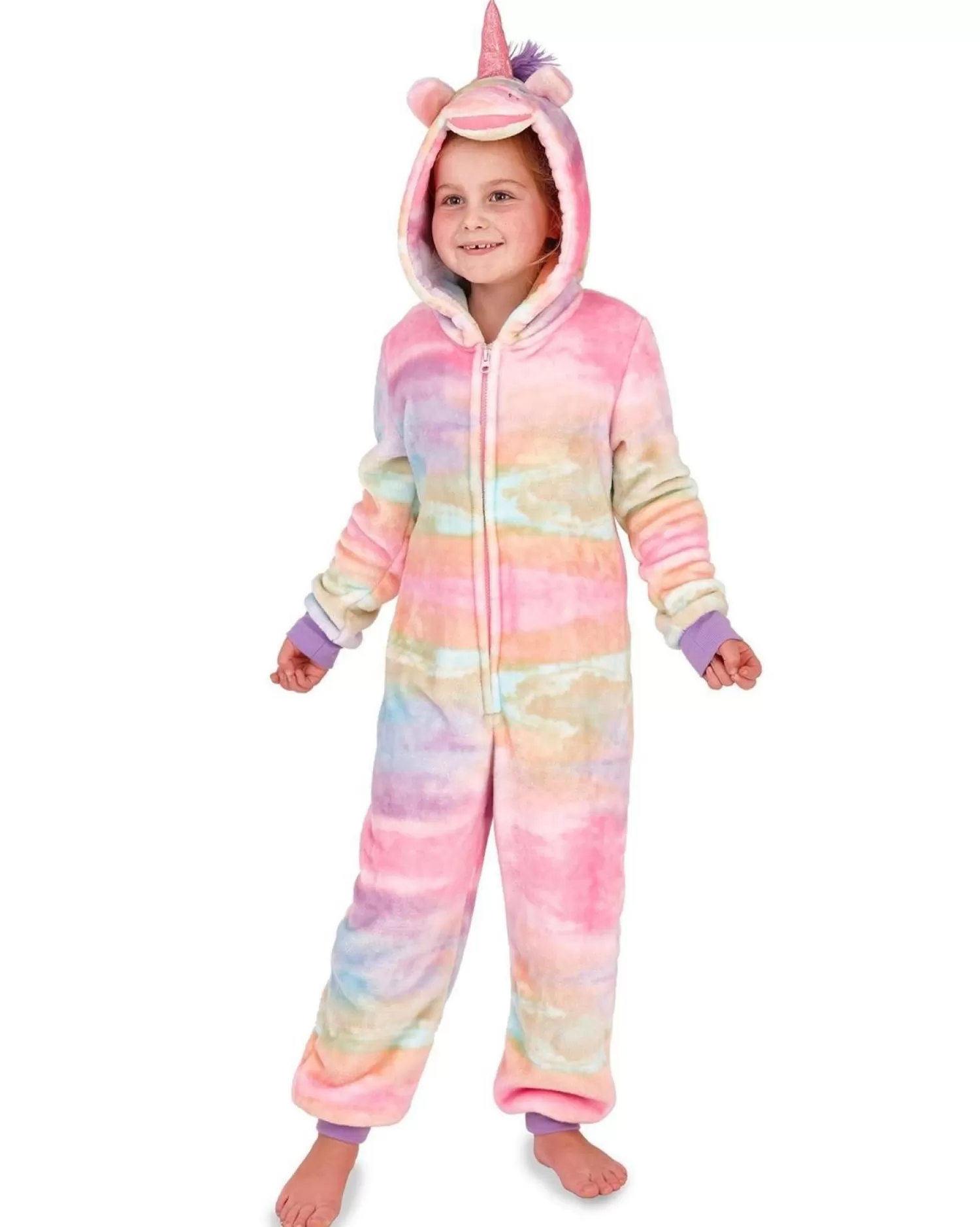 Kids Nifty Kids Rainbow Unicorn Onesie