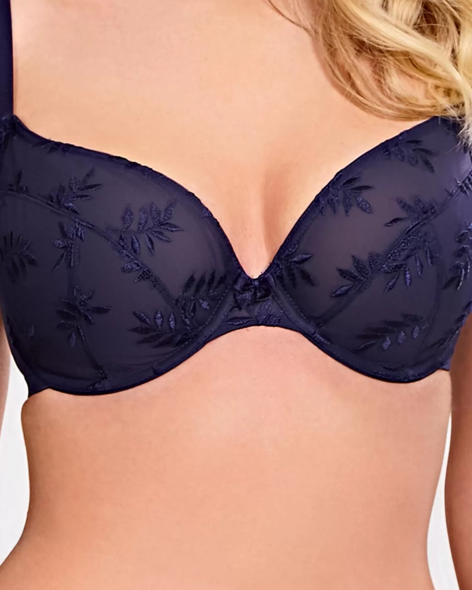 Panache Bras | Tango Underwired Plunge Bra - Navy