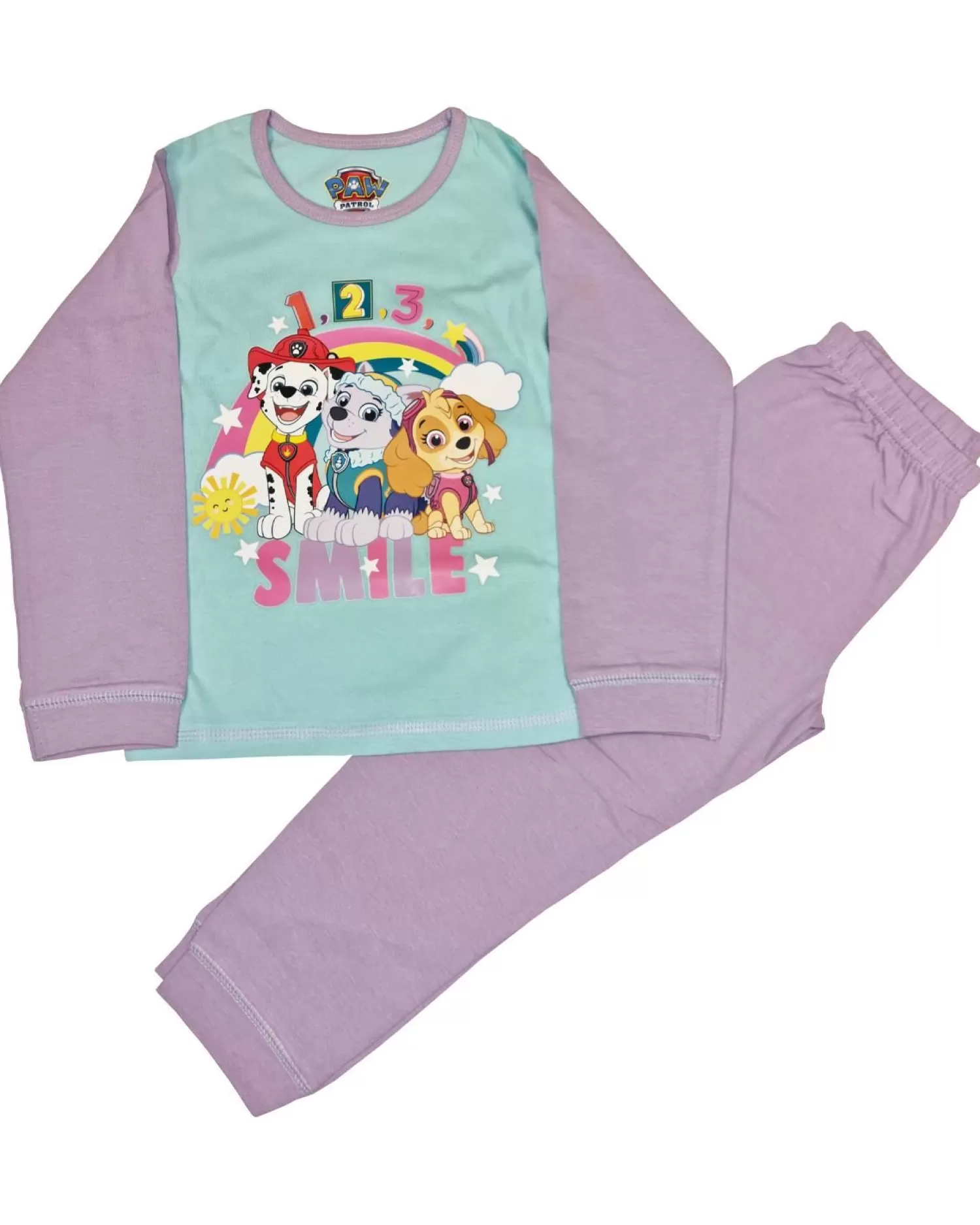 Kids Paw Patrol Kids 123 Smile Pyjamas