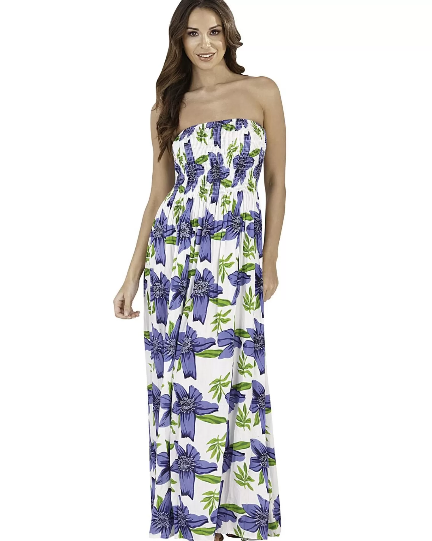 Pistachio Dresses | Navy Lotus Print Maxi Dress