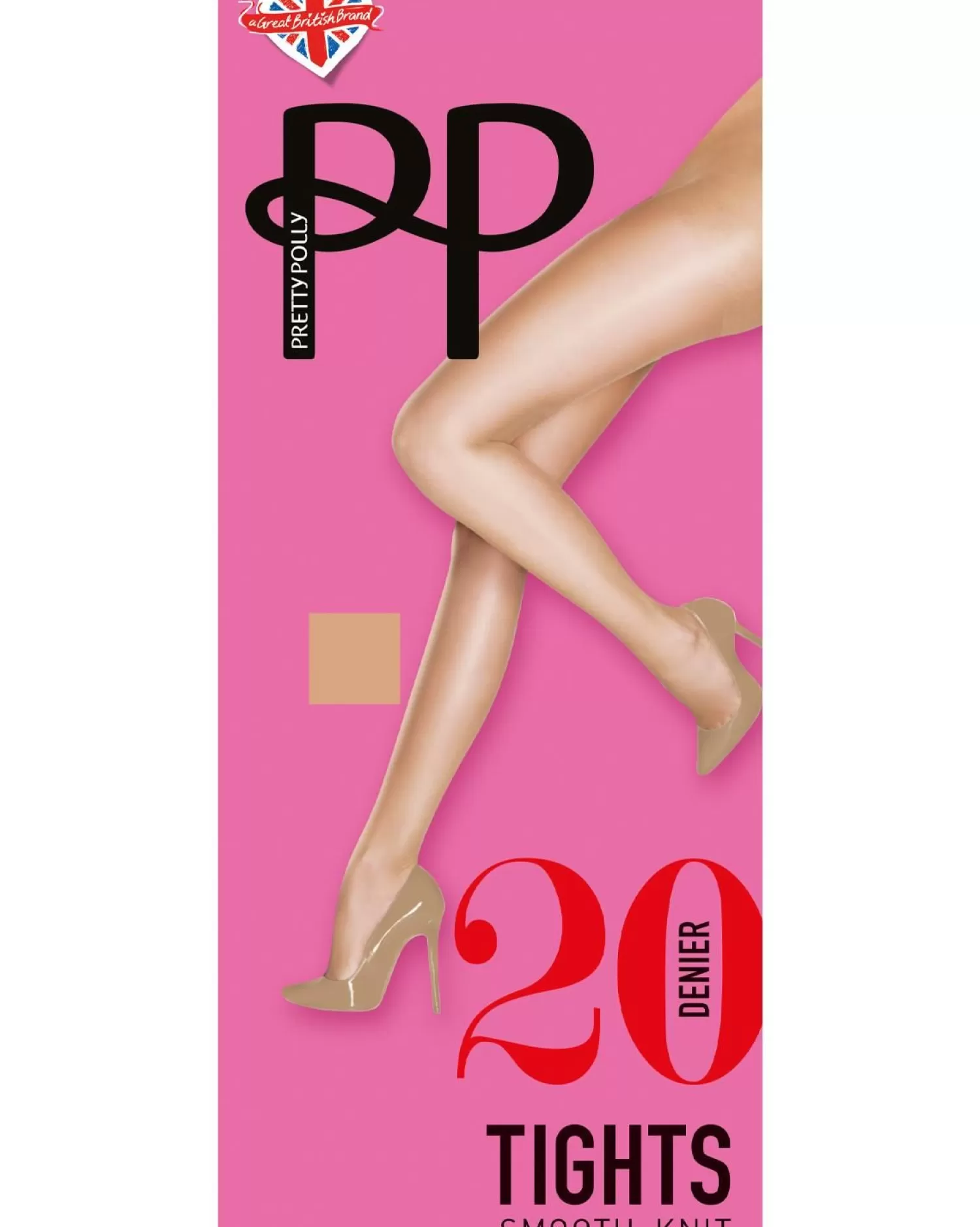 Pretty Polly Tights | Everyday 20 Denier Smooth Knit Tights - Sun Magic