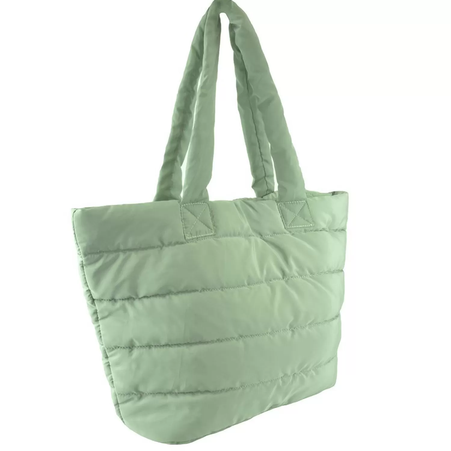 * Bags | Puffer Style Tote Bag - Sage