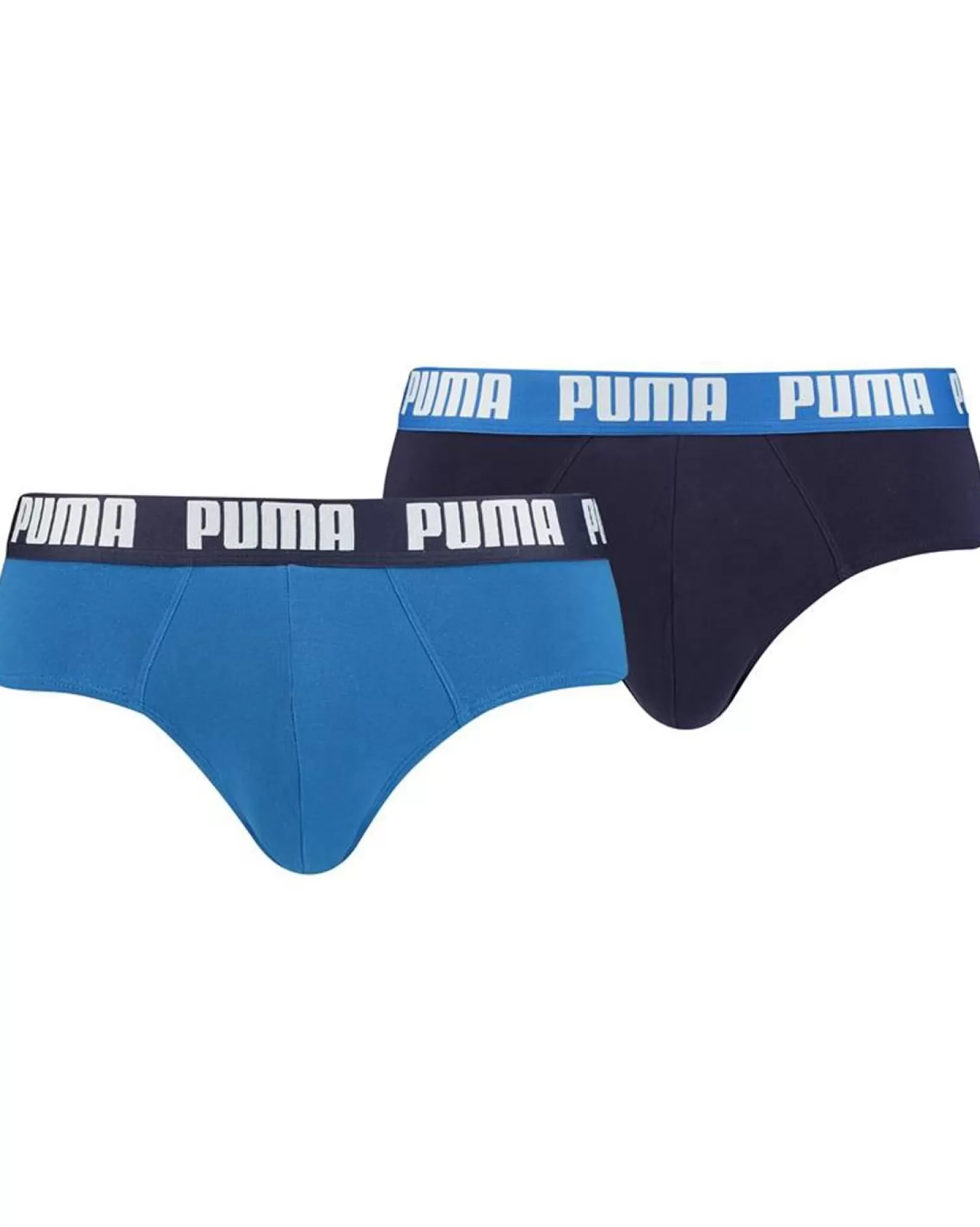 Men Puma 2 Pack Basic Briefs - True Blue