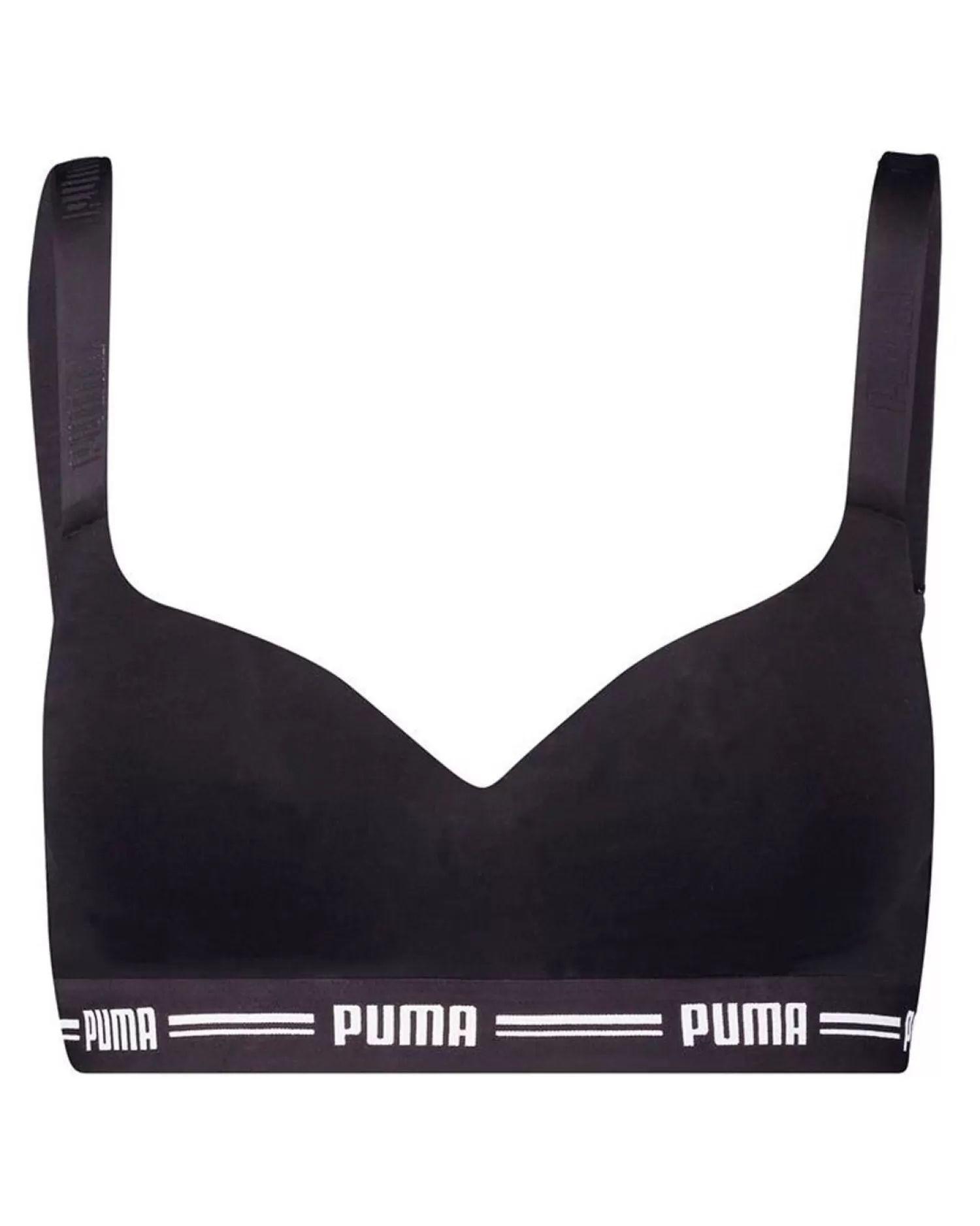 Puma Bras | Iconic Padded Sports Bra - Black