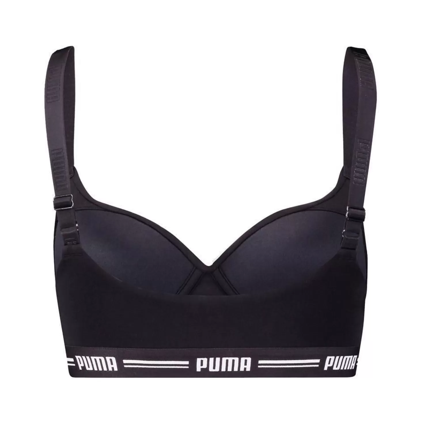 Puma Bras | Iconic Padded Sports Bra - Black